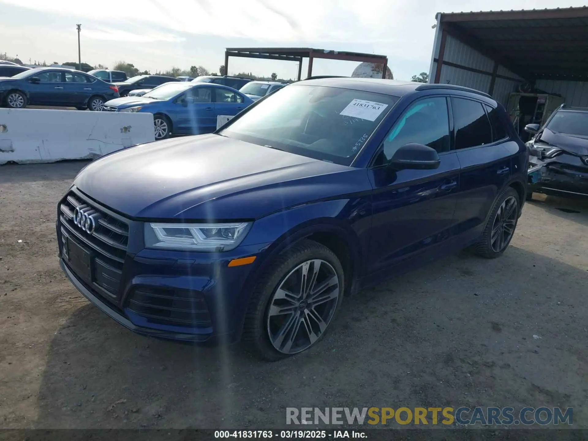 2 Photograph of a damaged car WA1B4AFY7K2118533 AUDI SQ5 2019