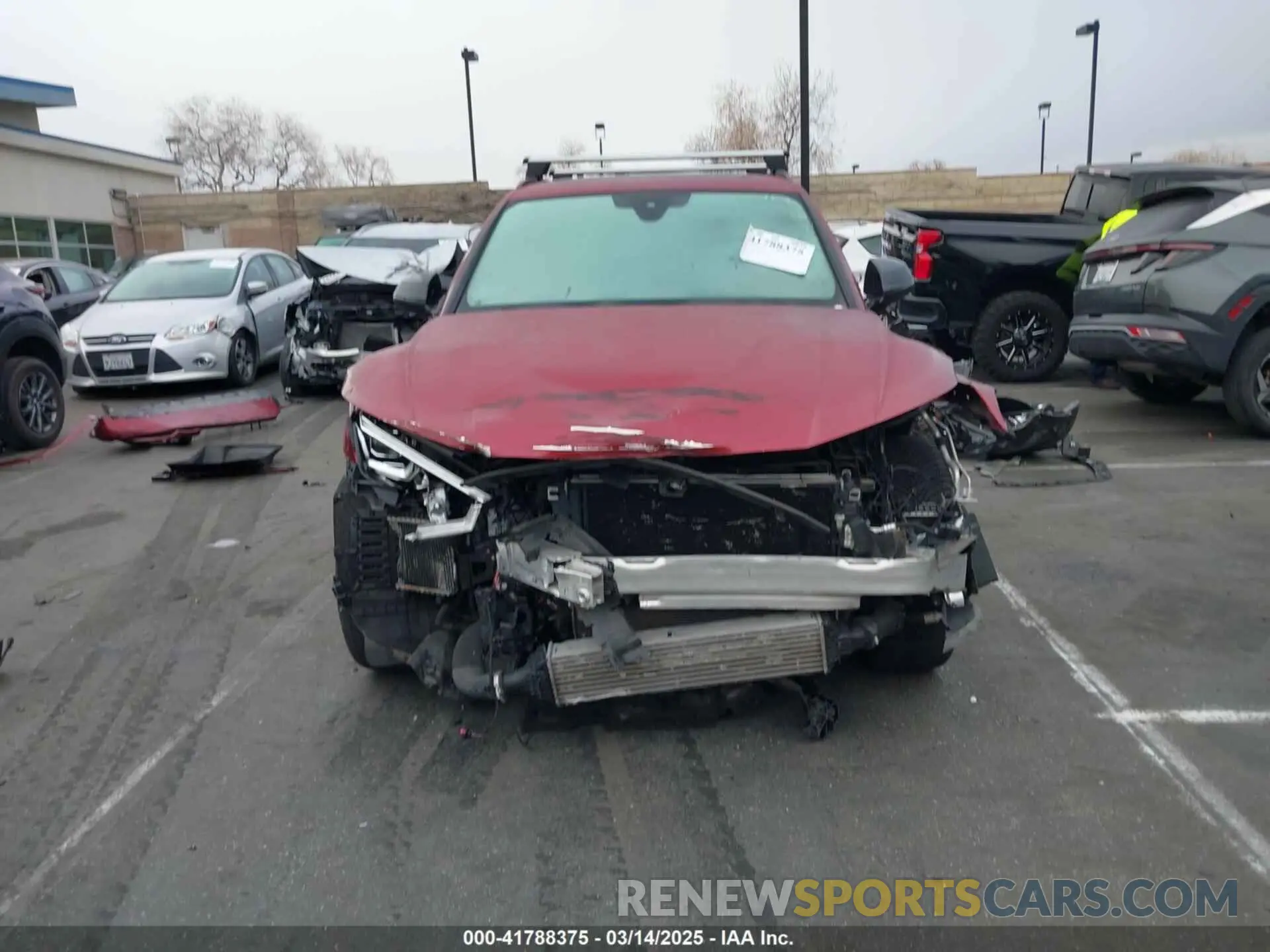 13 Photograph of a damaged car WA1B4AFY8K2004346 AUDI SQ5 2019