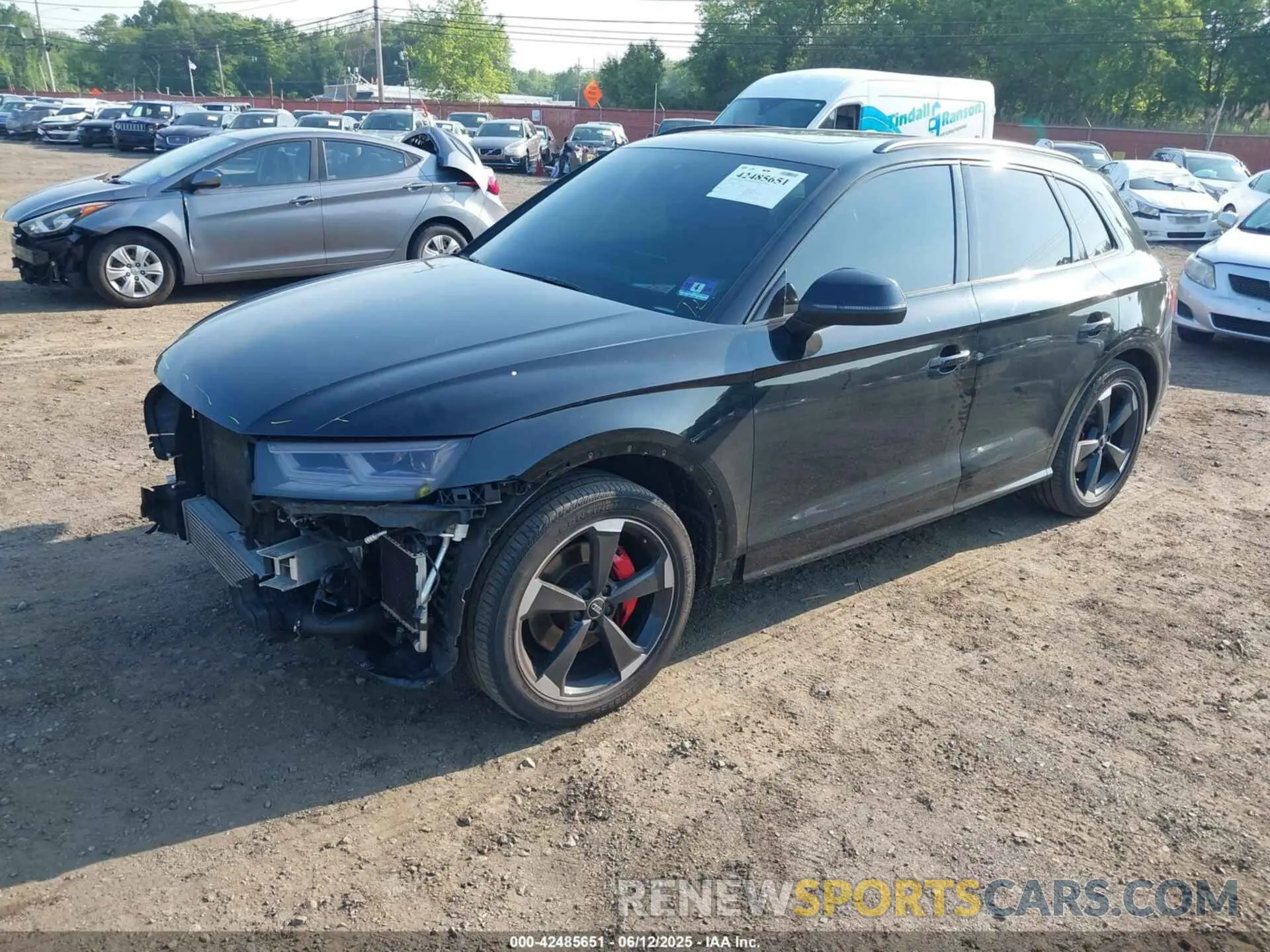 2 Photograph of a damaged car WA1B4BFY8K2055447 AUDI SQ5 2019