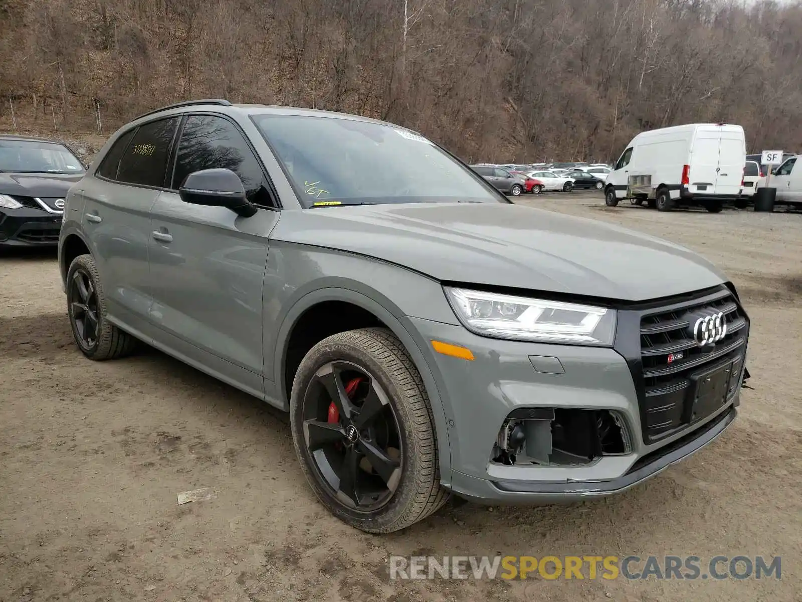 1 Photograph of a damaged car WA1C4AFY1K2043753 AUDI SQ5 2019