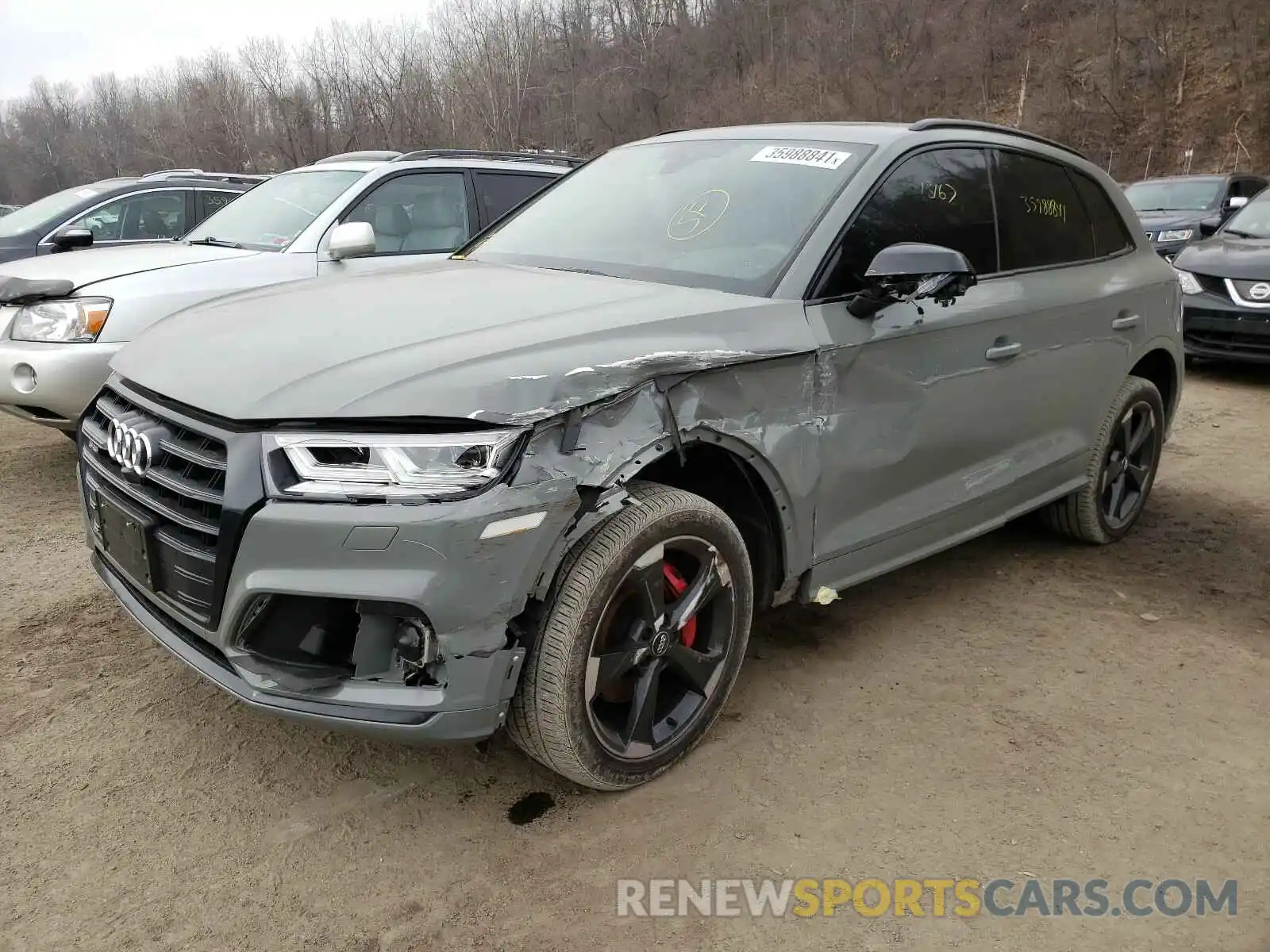 2 Photograph of a damaged car WA1C4AFY1K2043753 AUDI SQ5 2019