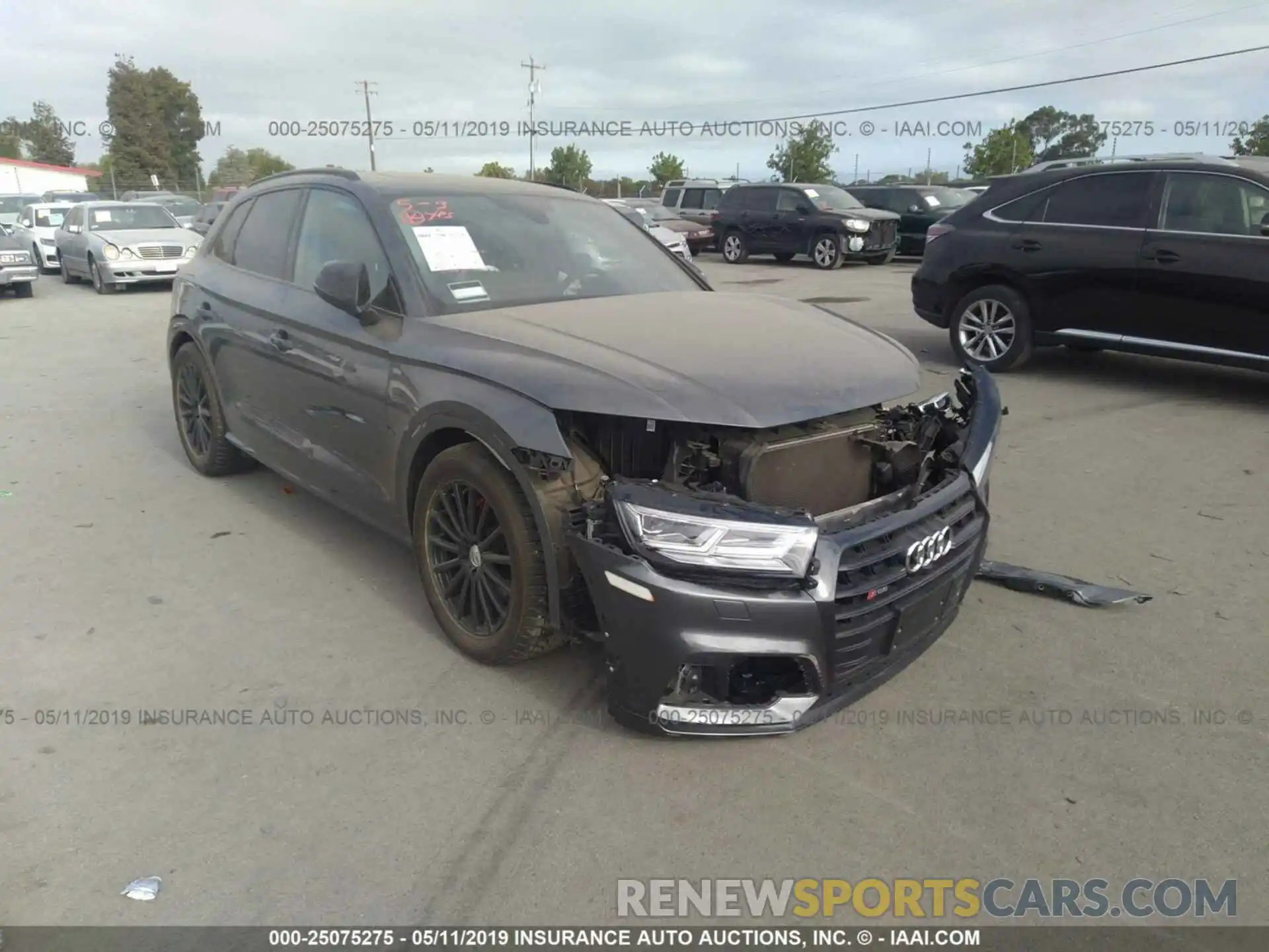 1 Photograph of a damaged car WA1C4AFY3K2002511 AUDI SQ5 2019