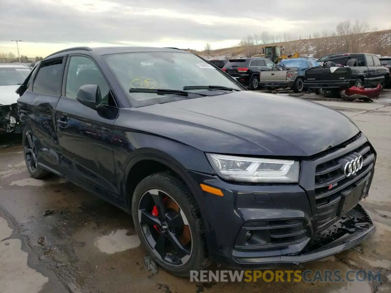1 Photograph of a damaged car WA1C4AFY3K2007689 AUDI SQ5 2019