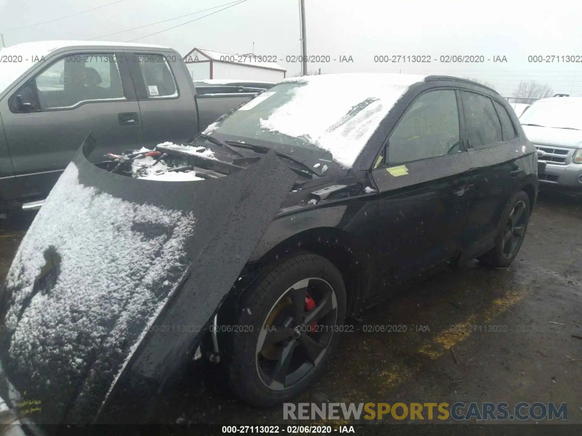 2 Photograph of a damaged car WA1C4AFY3K2121420 AUDI SQ5 2019