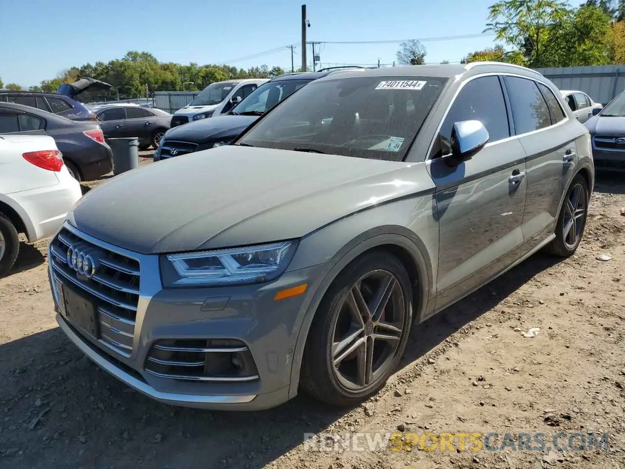 1 Photograph of a damaged car WA1C4AFY5K2002770 AUDI SQ5 2019