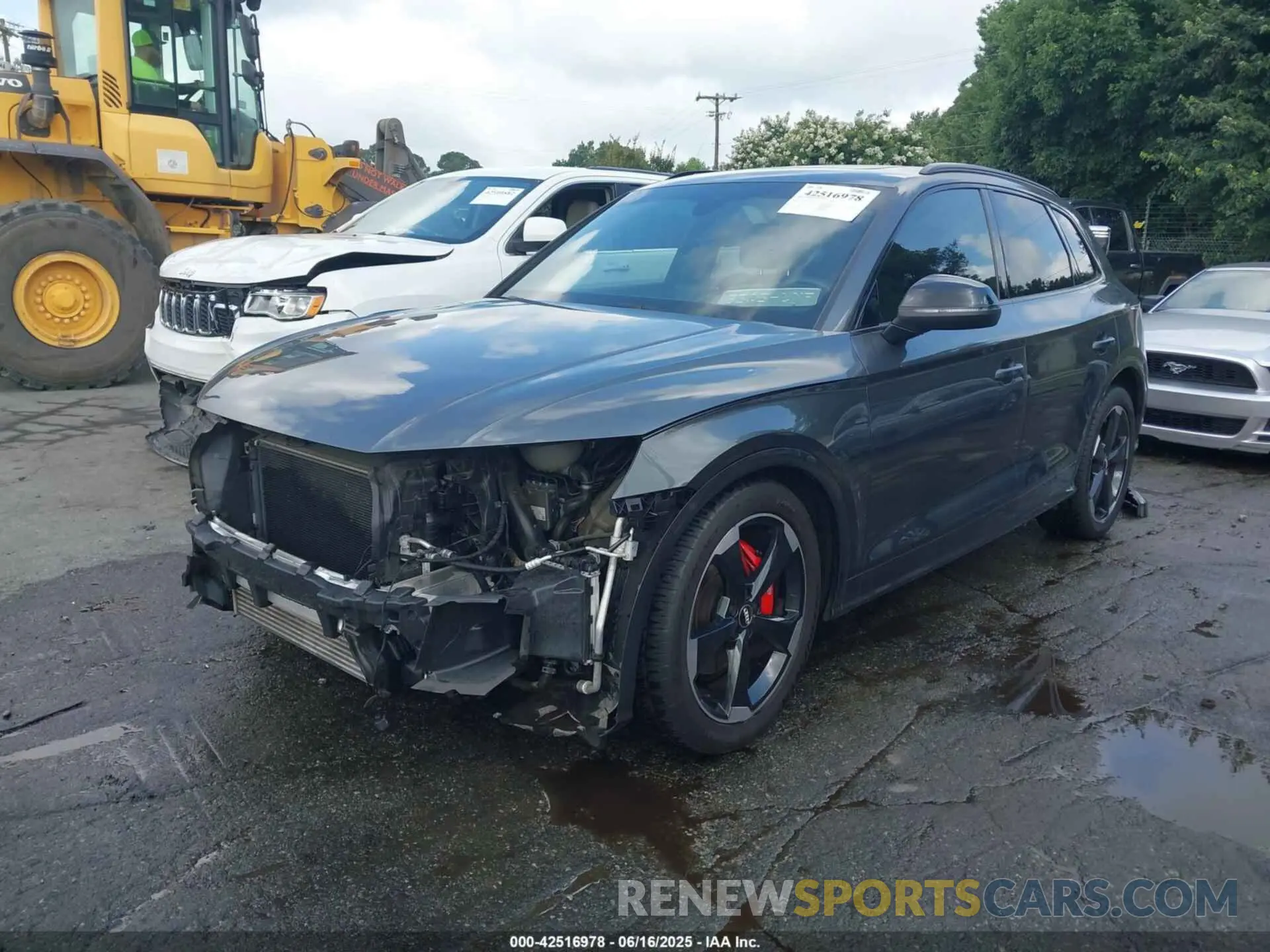 2 Photograph of a damaged car WA1C4AFY5K2029449 AUDI SQ5 2019
