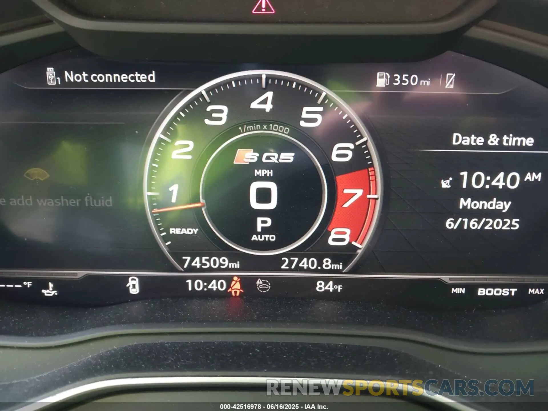 7 Photograph of a damaged car WA1C4AFY5K2029449 AUDI SQ5 2019