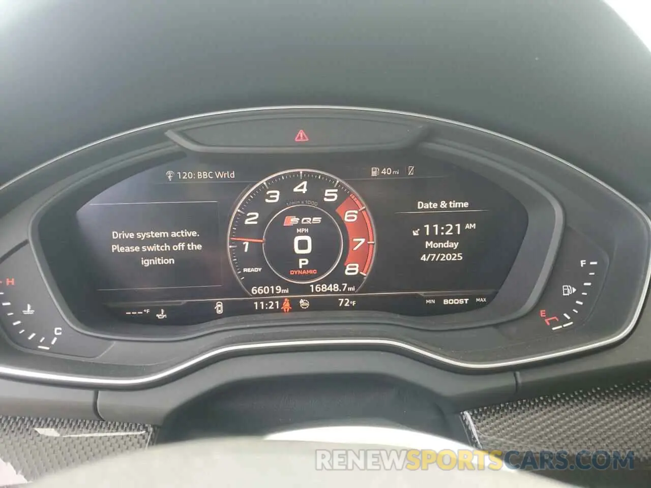 9 Photograph of a damaged car WA1C4AFY6K2008500 AUDI SQ5 2019