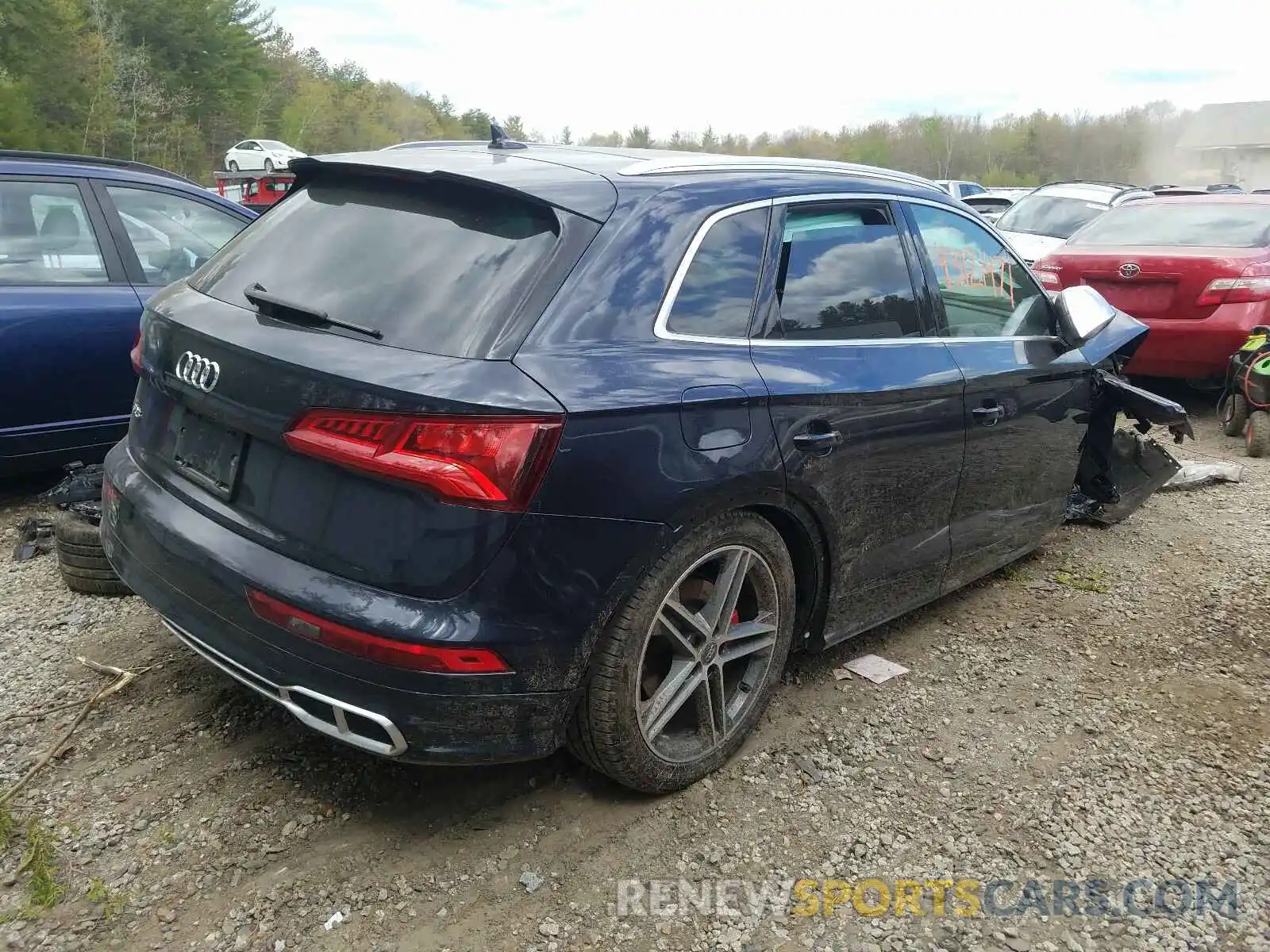 4 Photograph of a damaged car WA1C4AFY6K2044123 AUDI SQ5 2019