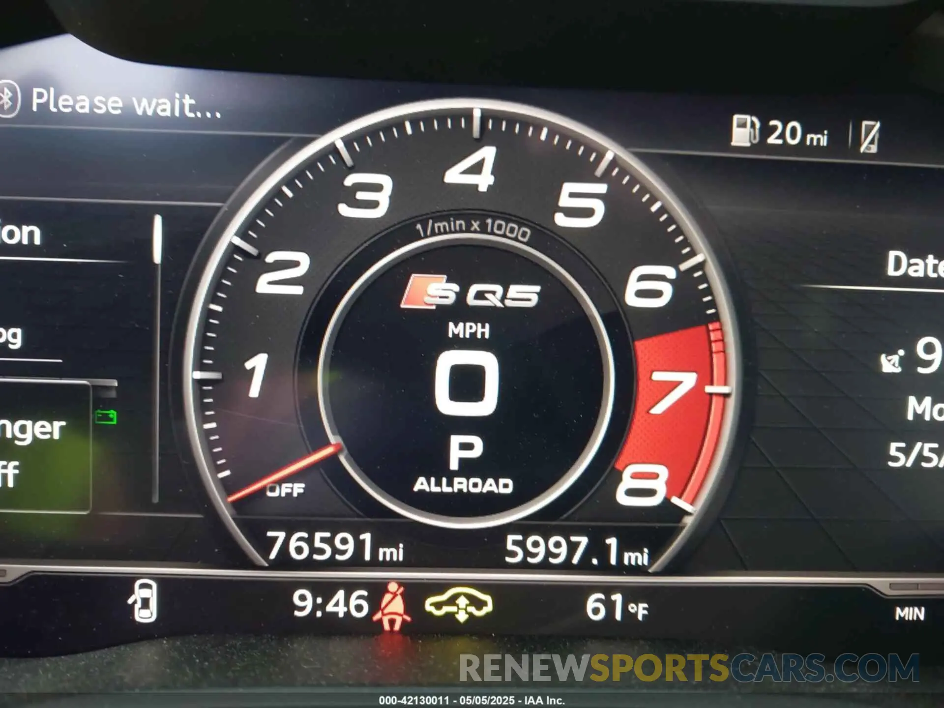 7 Photograph of a damaged car WA1C4AFY8K2012905 AUDI SQ5 2019