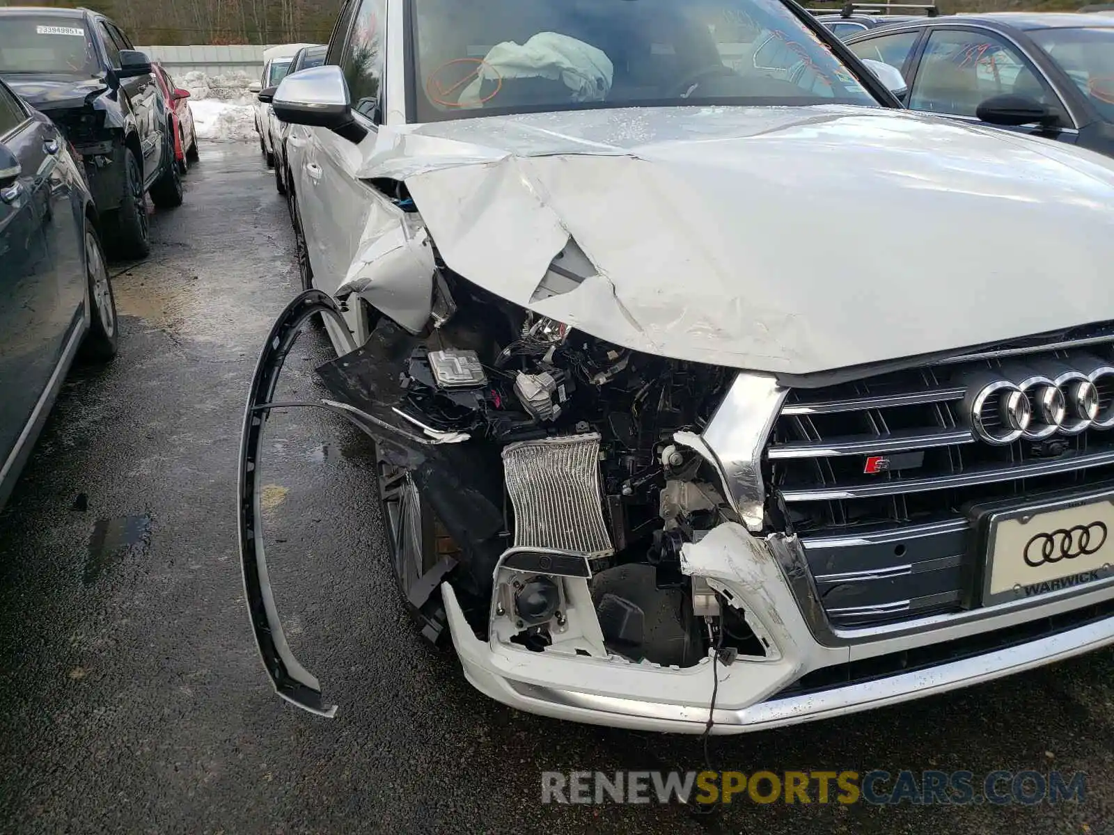 9 Photograph of a damaged car WA1C4AFY8K2072313 AUDI SQ5 2019