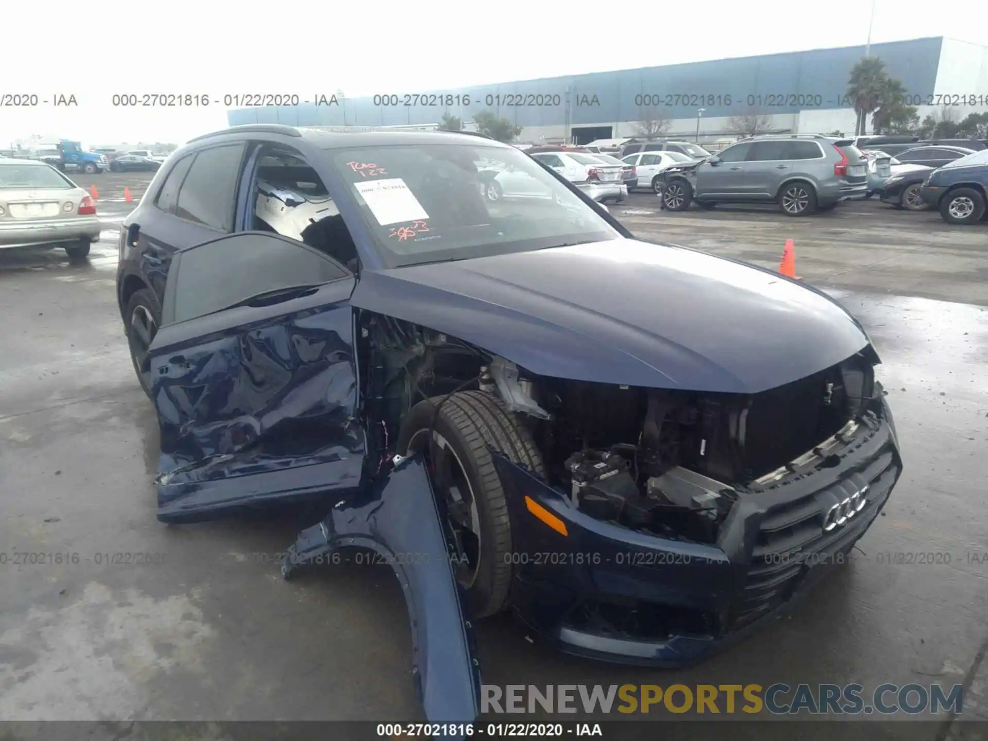 1 Photograph of a damaged car WA1C4AFY8K2115936 AUDI SQ5 2019