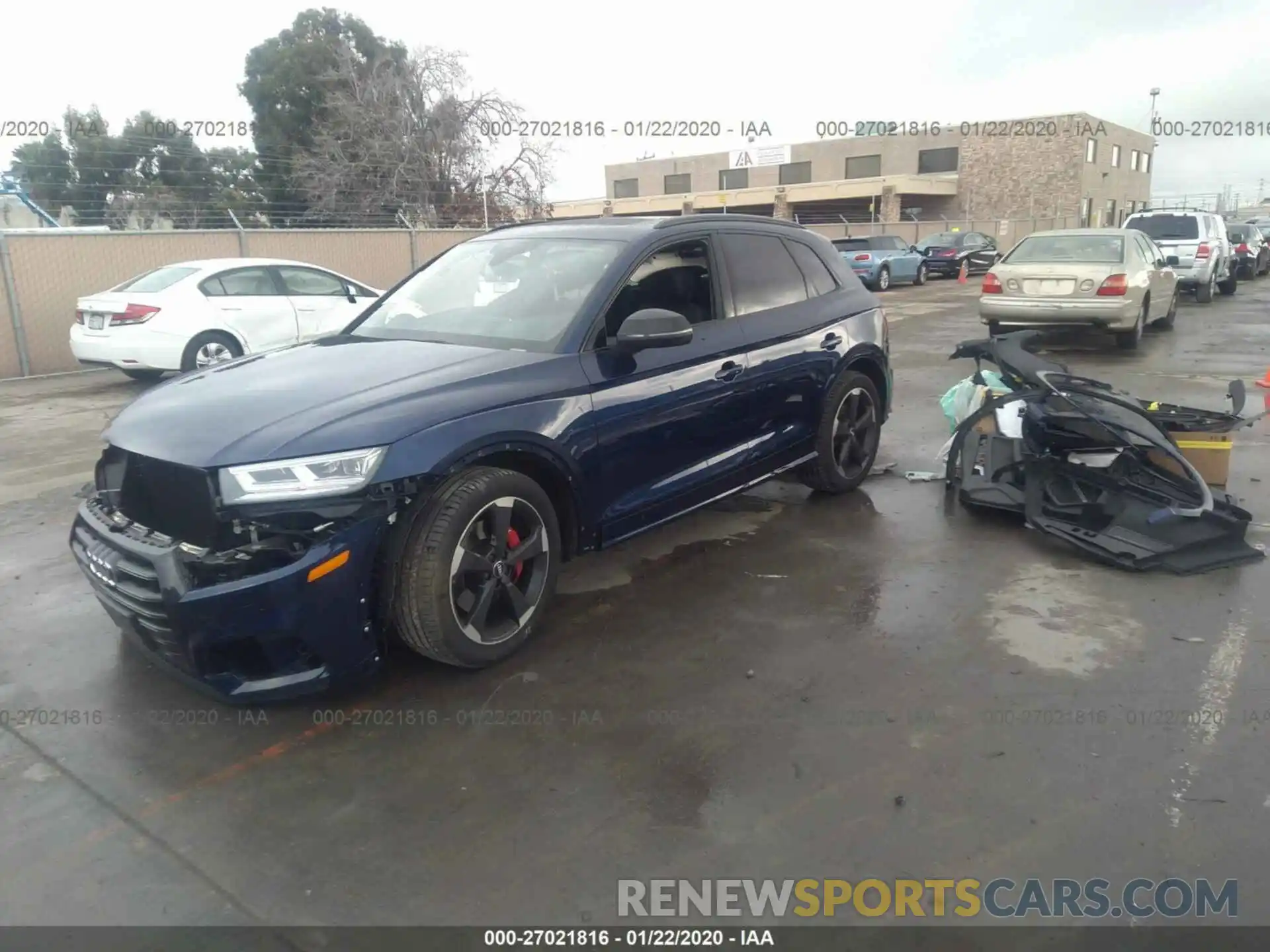 2 Photograph of a damaged car WA1C4AFY8K2115936 AUDI SQ5 2019