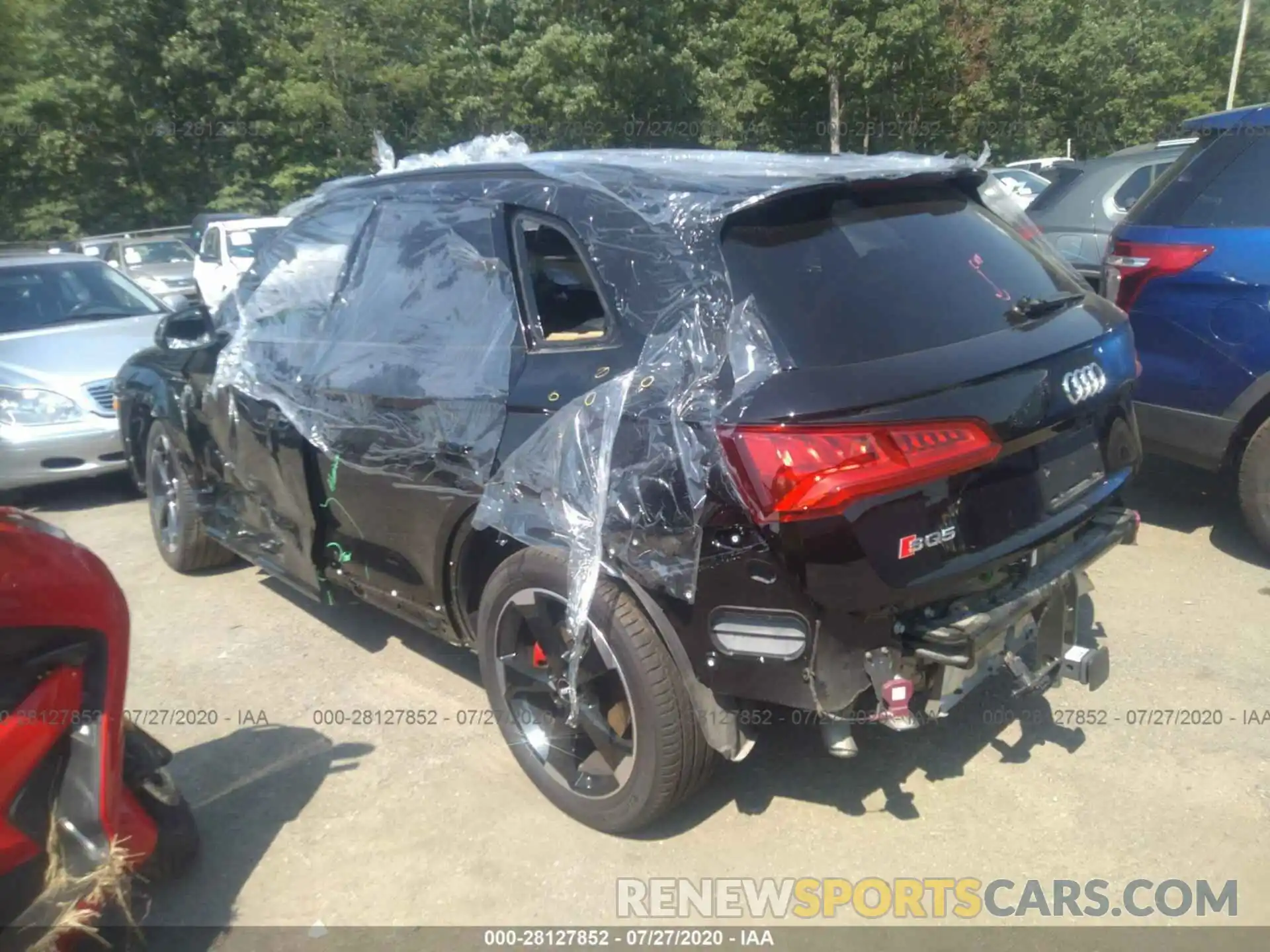 3 Photograph of a damaged car WA1C4AFYXK2127800 AUDI SQ5 2019