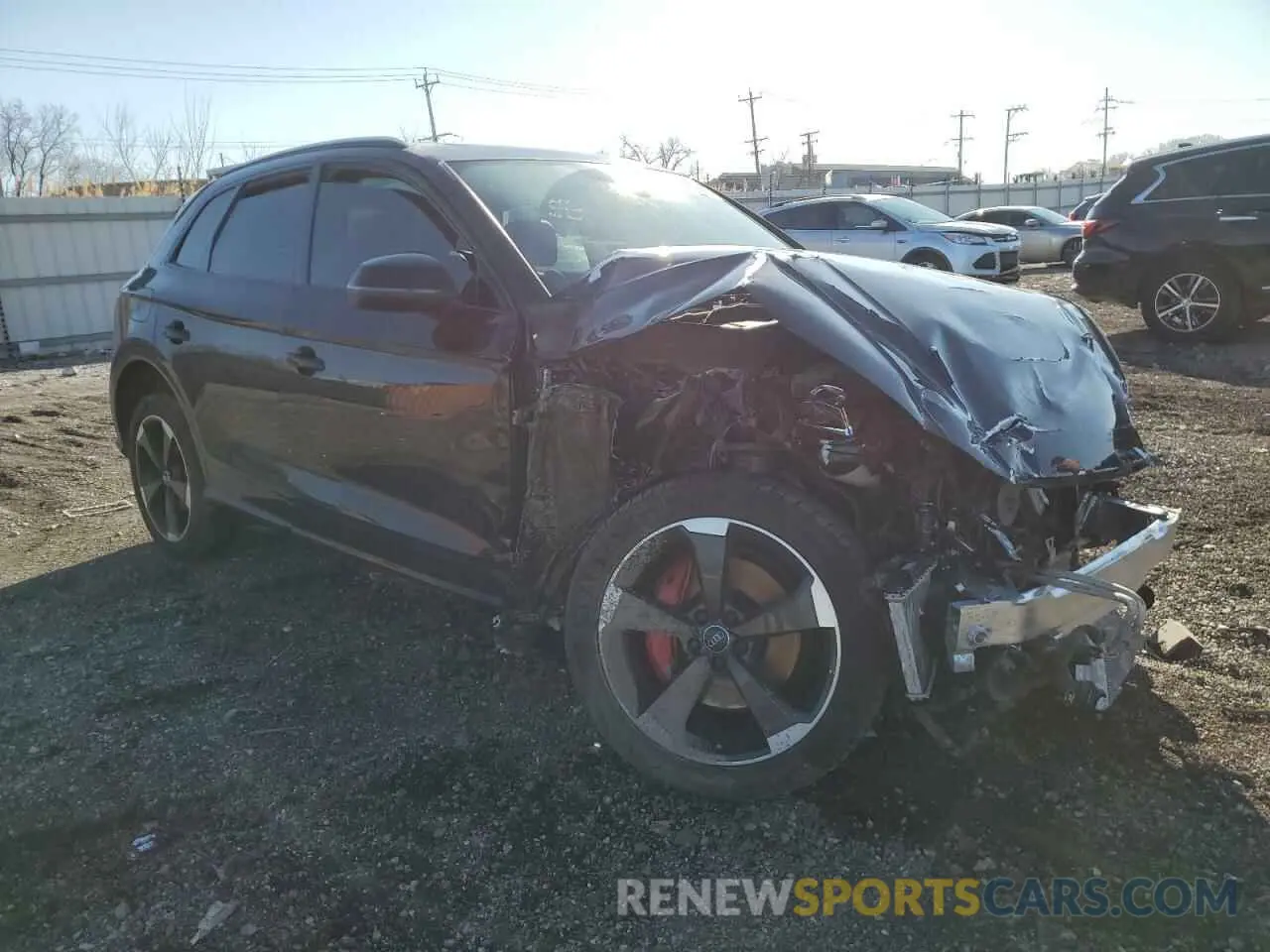 4 Photograph of a damaged car WA1B4AFY5L2080284 AUDI SQ5 2020