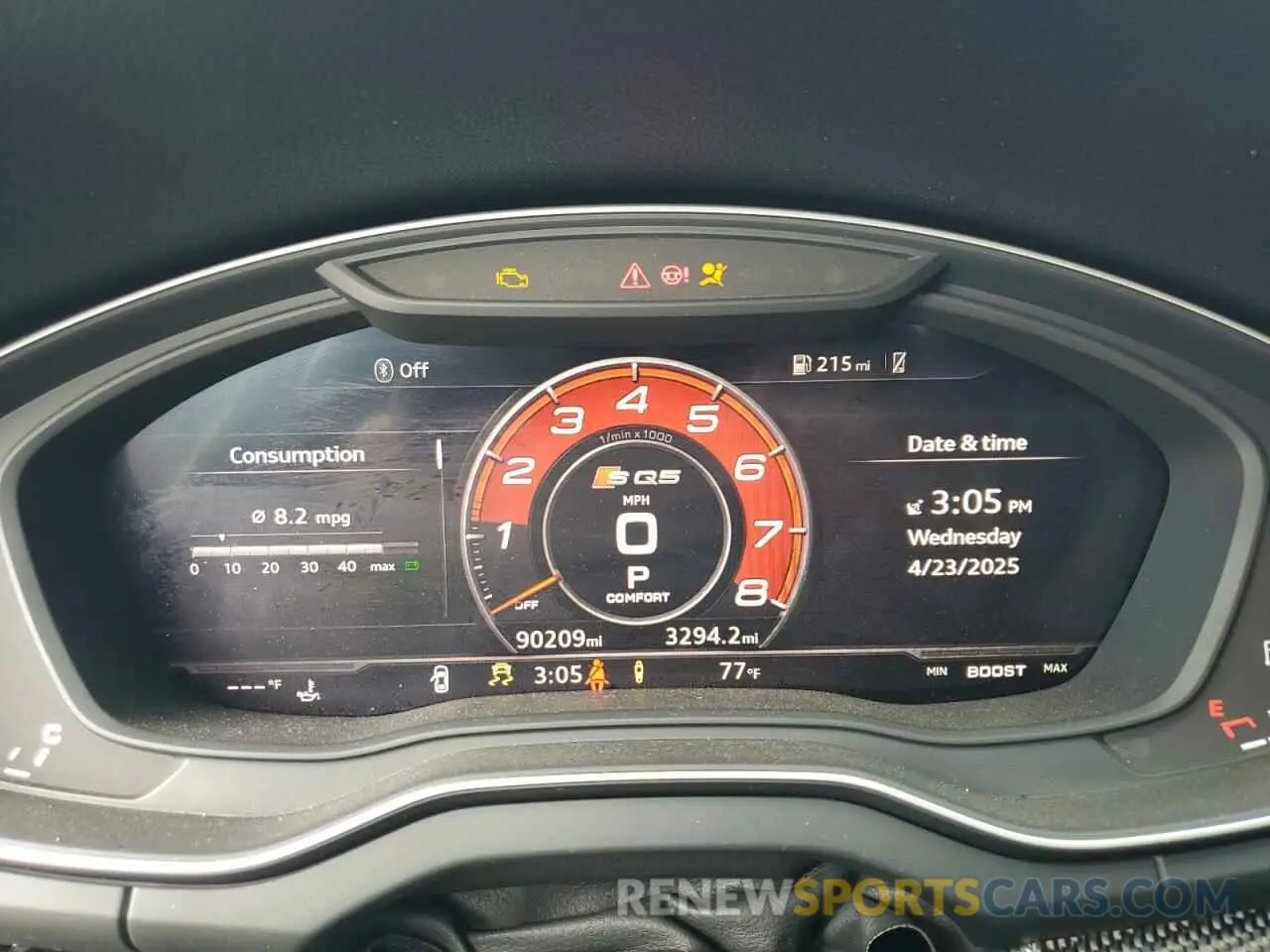 9 Photograph of a damaged car WA1B4AFY5L2080284 AUDI SQ5 2020