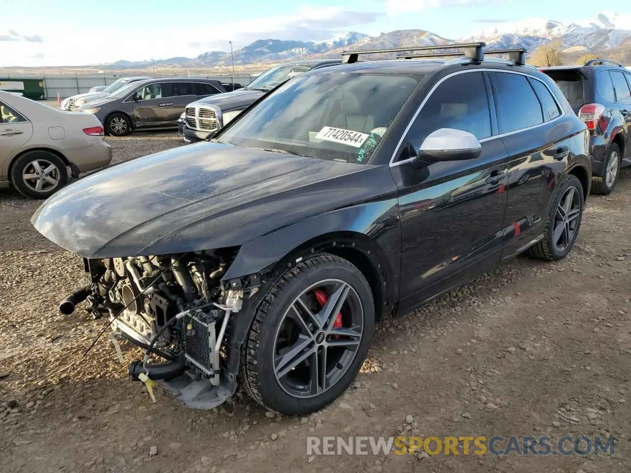 1 Photograph of a damaged car WA1B4AFY9L2122598 AUDI SQ5 2020