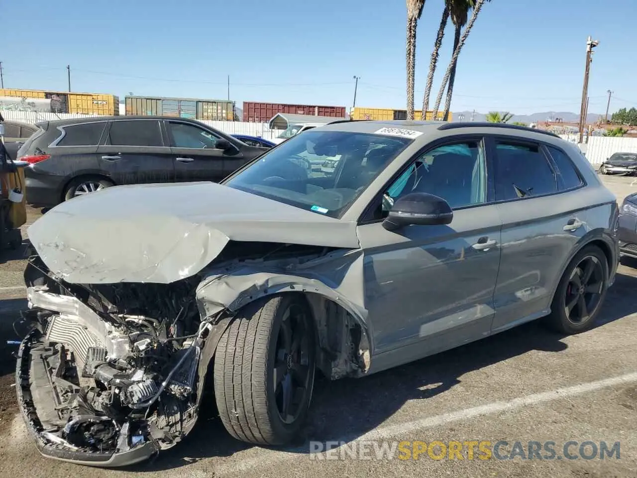 1 Photograph of a damaged car WA1B4AFY9L2123802 AUDI SQ5 2020