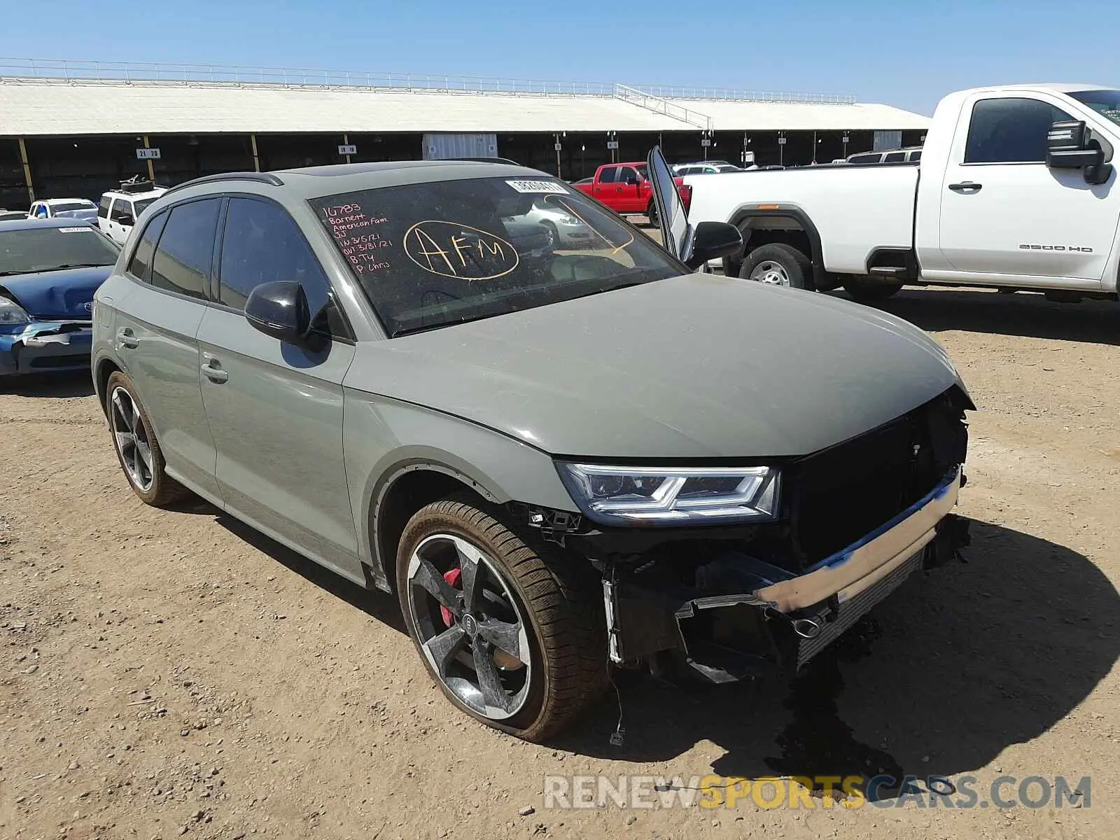 1 Photograph of a damaged car WA1B4AFY9L2125145 AUDI SQ5 2020