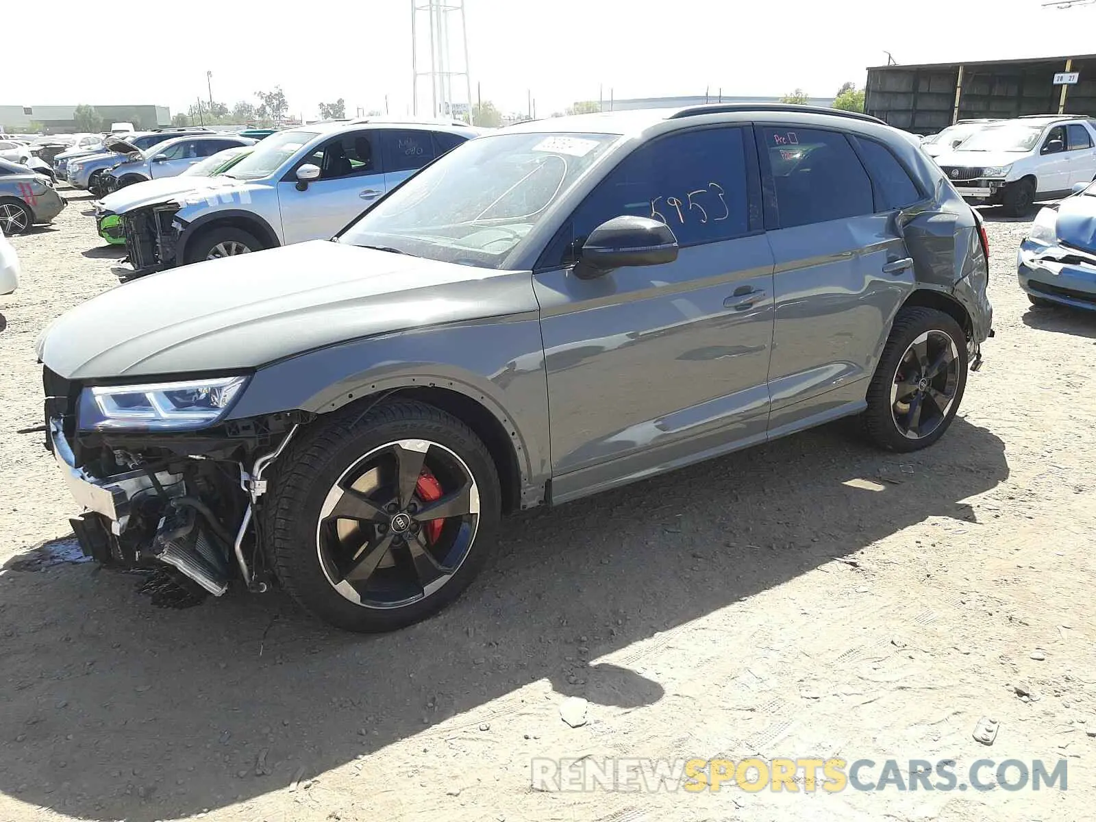 2 Photograph of a damaged car WA1B4AFY9L2125145 AUDI SQ5 2020