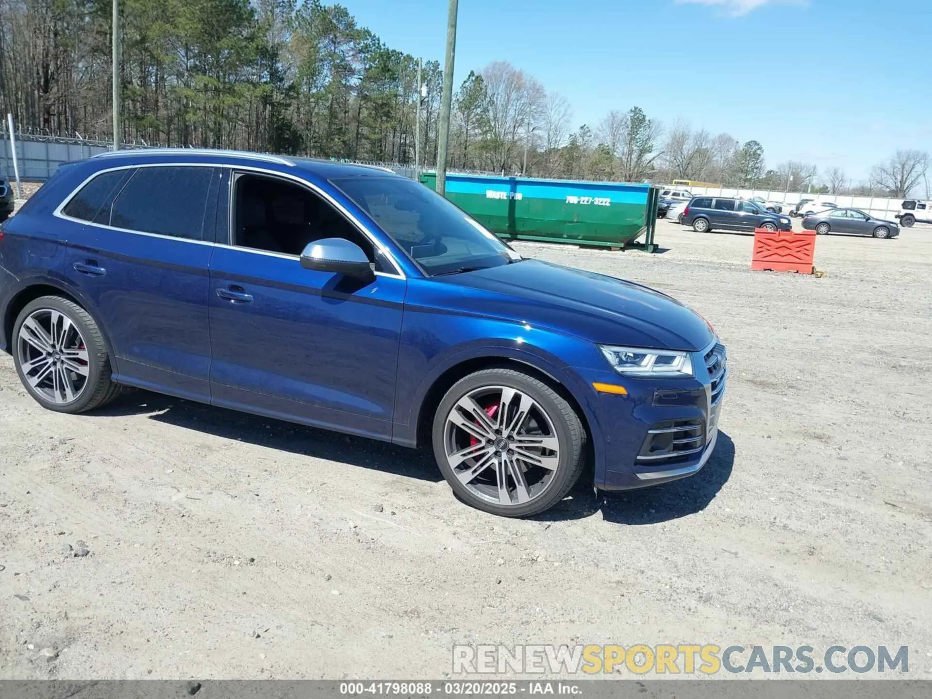 1 Photograph of a damaged car WA1C4AFY6L2020342 AUDI SQ5 2020