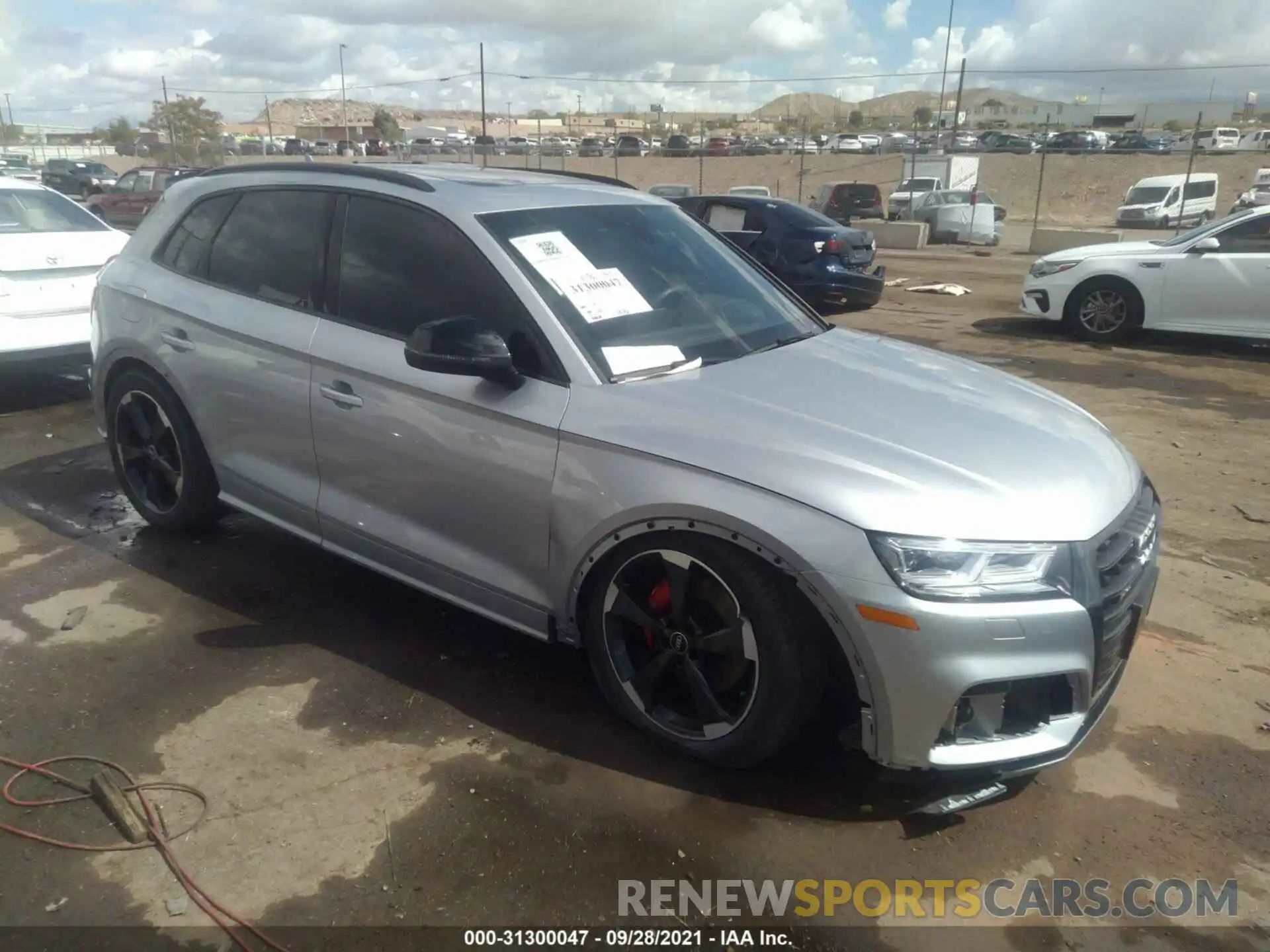 1 Photograph of a damaged car WA1C4AFY6L2120277 AUDI SQ5 2020