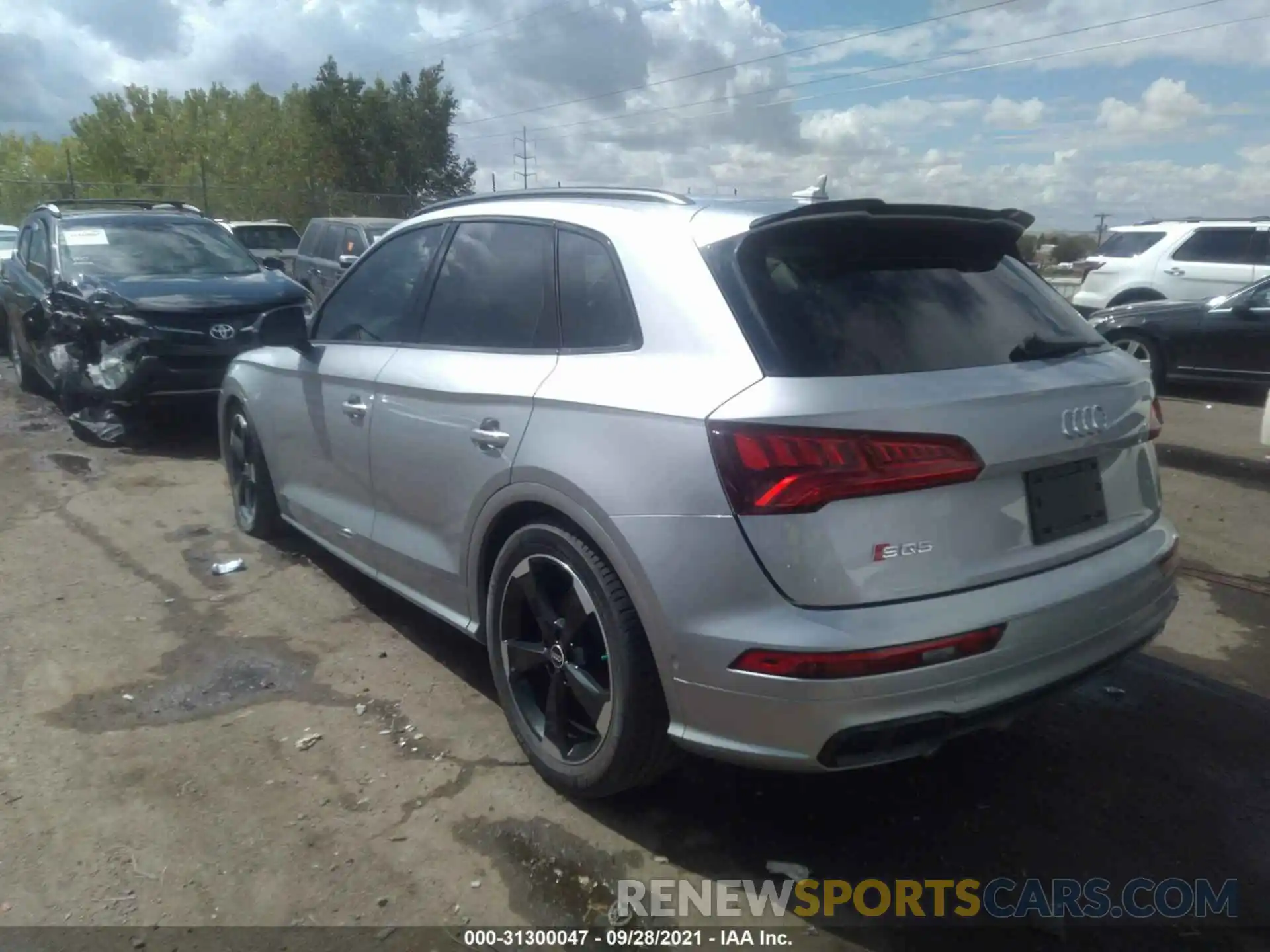 3 Photograph of a damaged car WA1C4AFY6L2120277 AUDI SQ5 2020