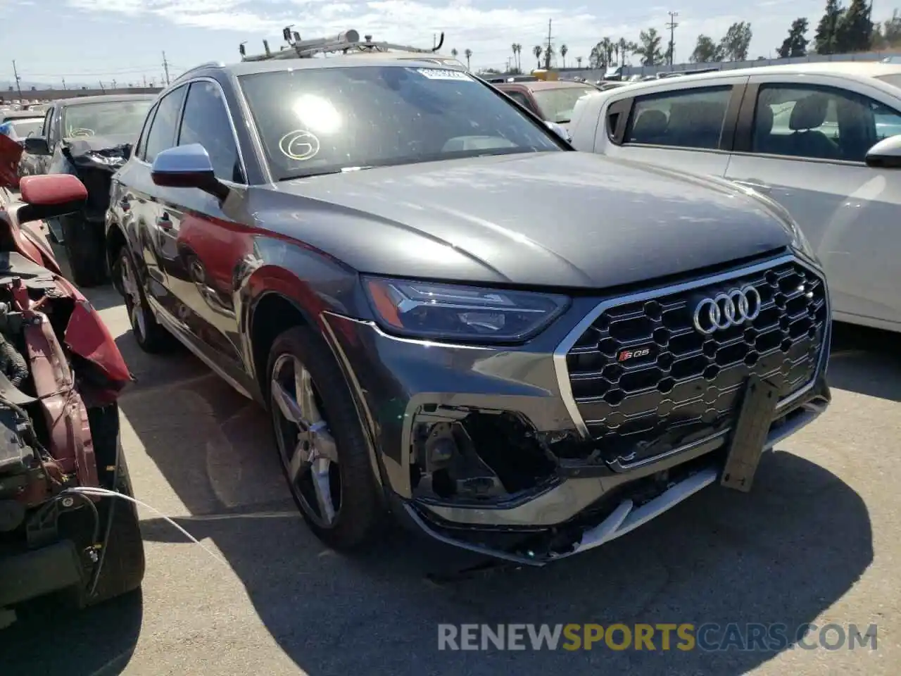 1 Photograph of a damaged car WA1A4AFYXM2033751 AUDI SQ5 2021