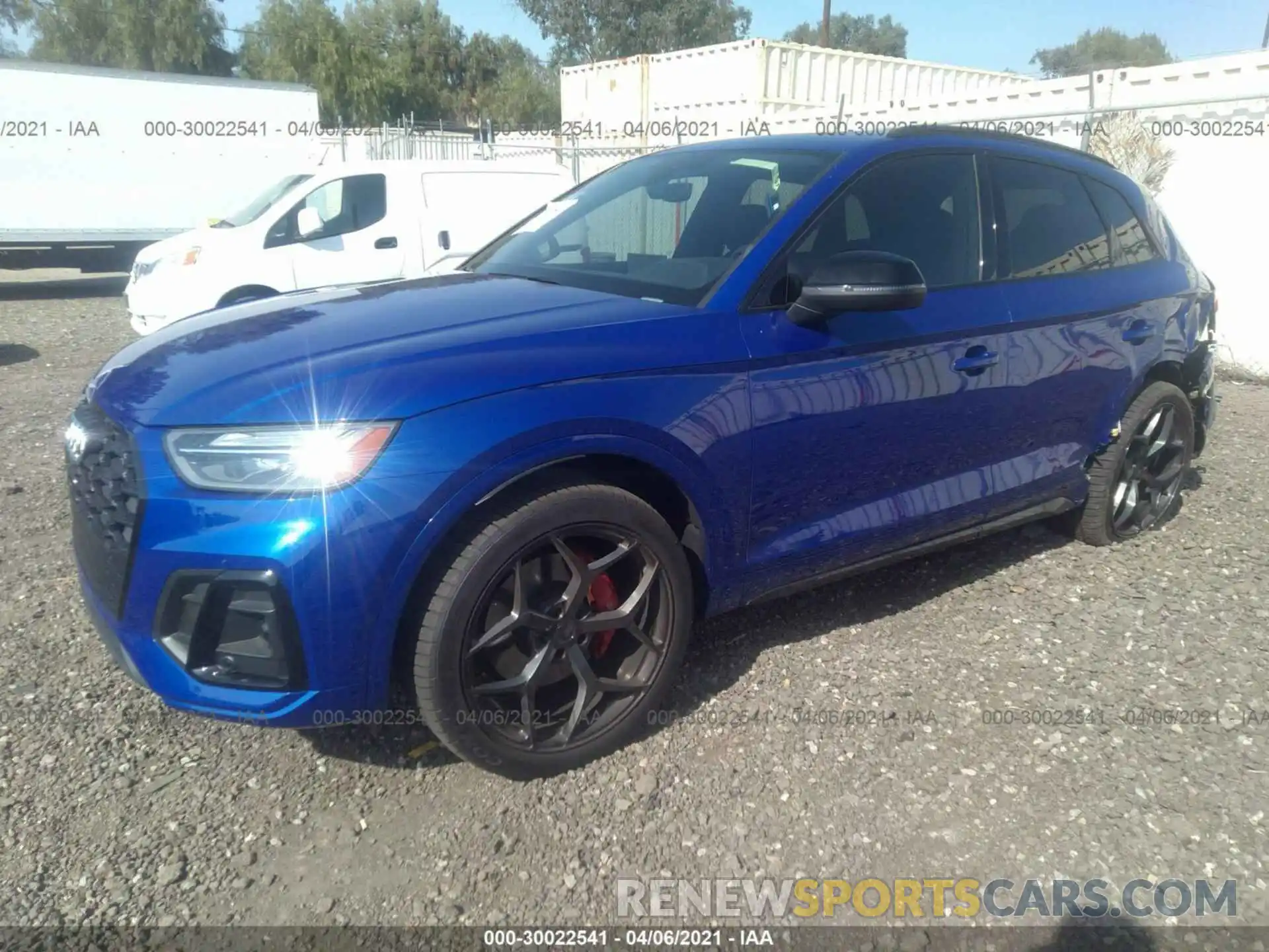 2 Photograph of a damaged car WA1B4AFY1M2002246 AUDI SQ5 2021