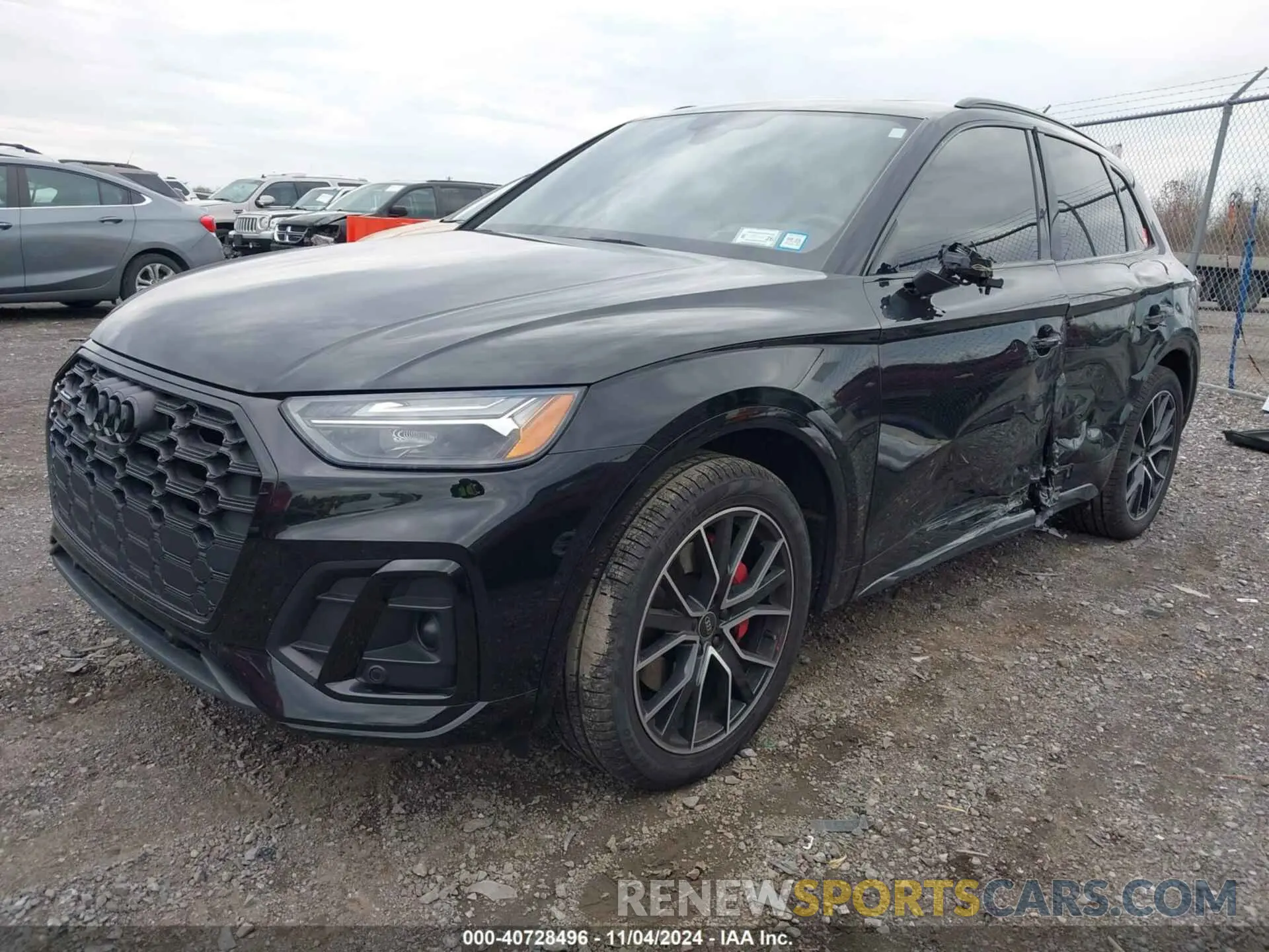 2 Photograph of a damaged car WA1B4AFY2M2096640 AUDI SQ5 2021