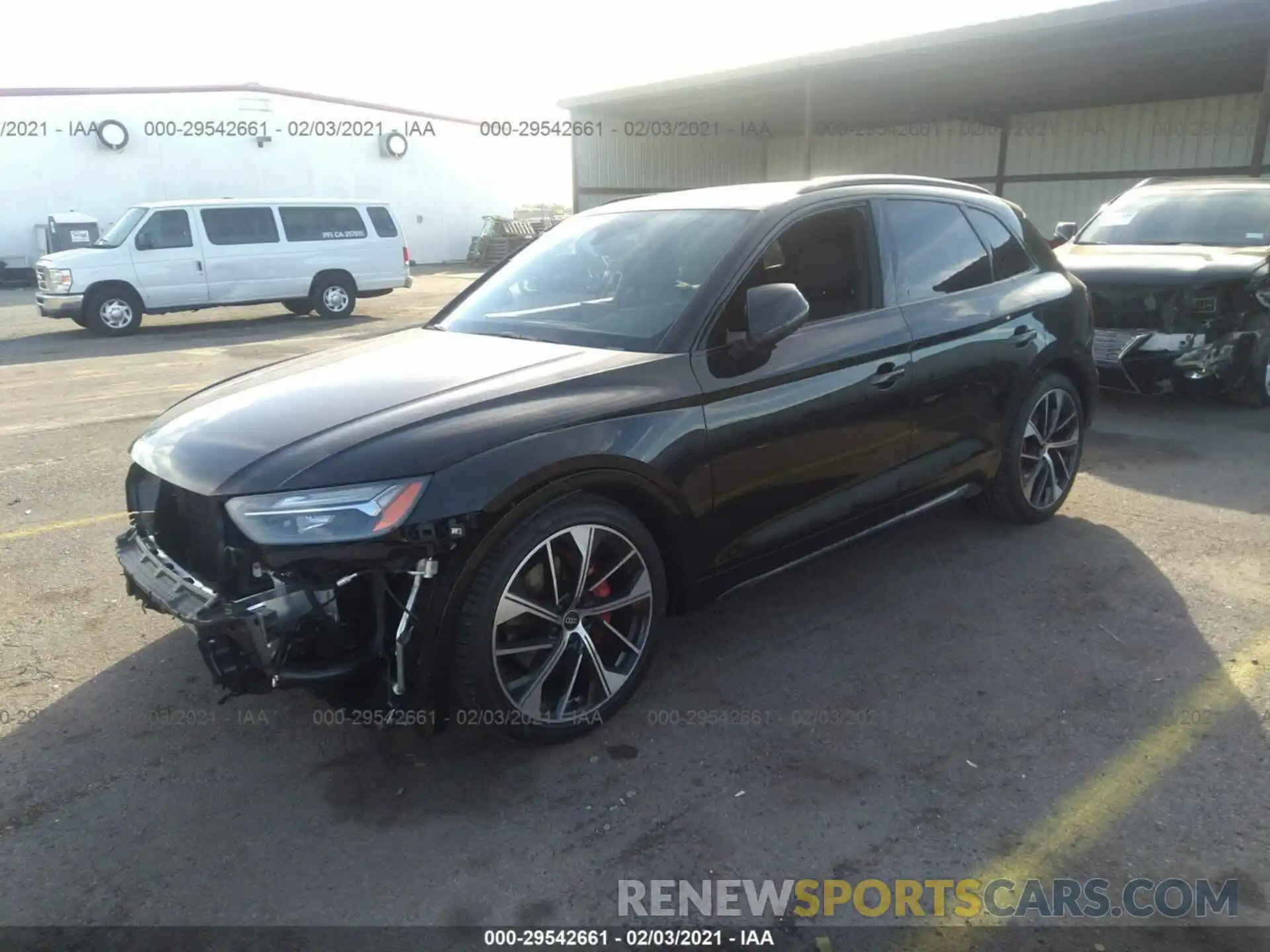 2 Photograph of a damaged car WA1B4AFY5M2028039 AUDI SQ5 2021