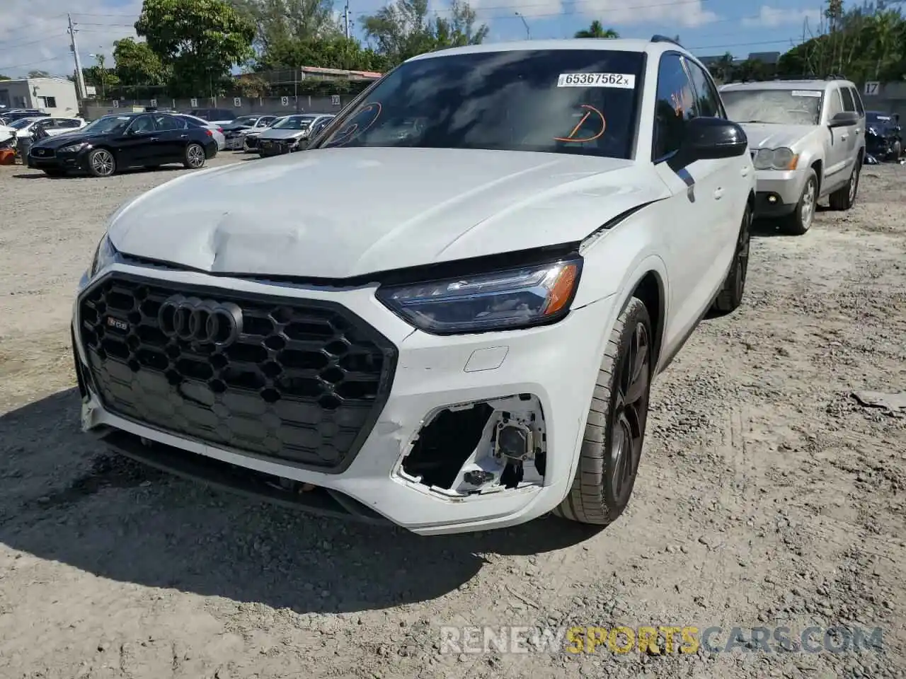 2 Photograph of a damaged car WA1C4AFY3M2036208 AUDI SQ5 2021