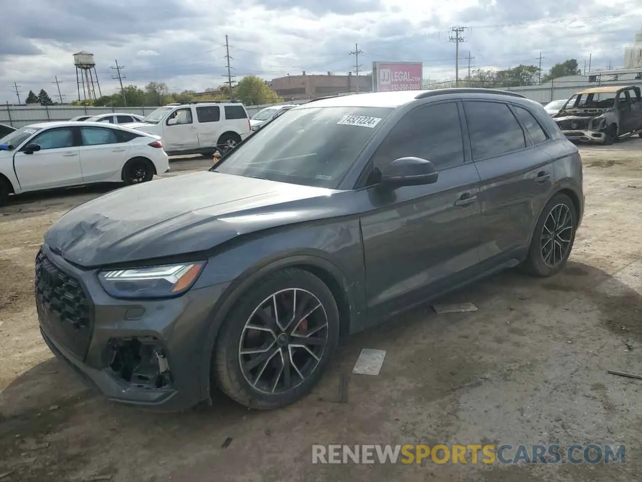 1 Photograph of a damaged car WA1C4AFYXM2019373 AUDI SQ5 2021