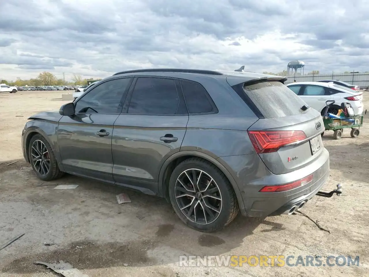 2 Photograph of a damaged car WA1C4AFYXM2019373 AUDI SQ5 2021