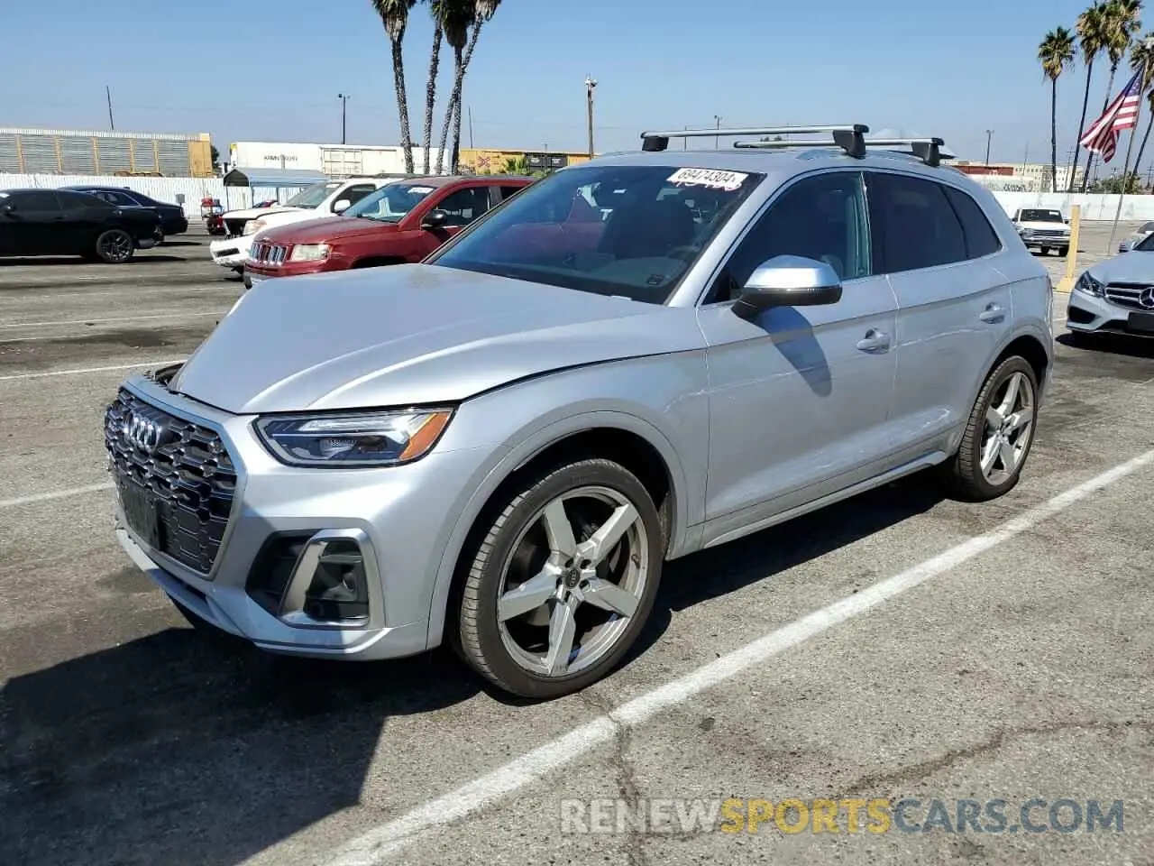 1 Photograph of a damaged car WA1A4AFY8N2052218 AUDI SQ5 2022