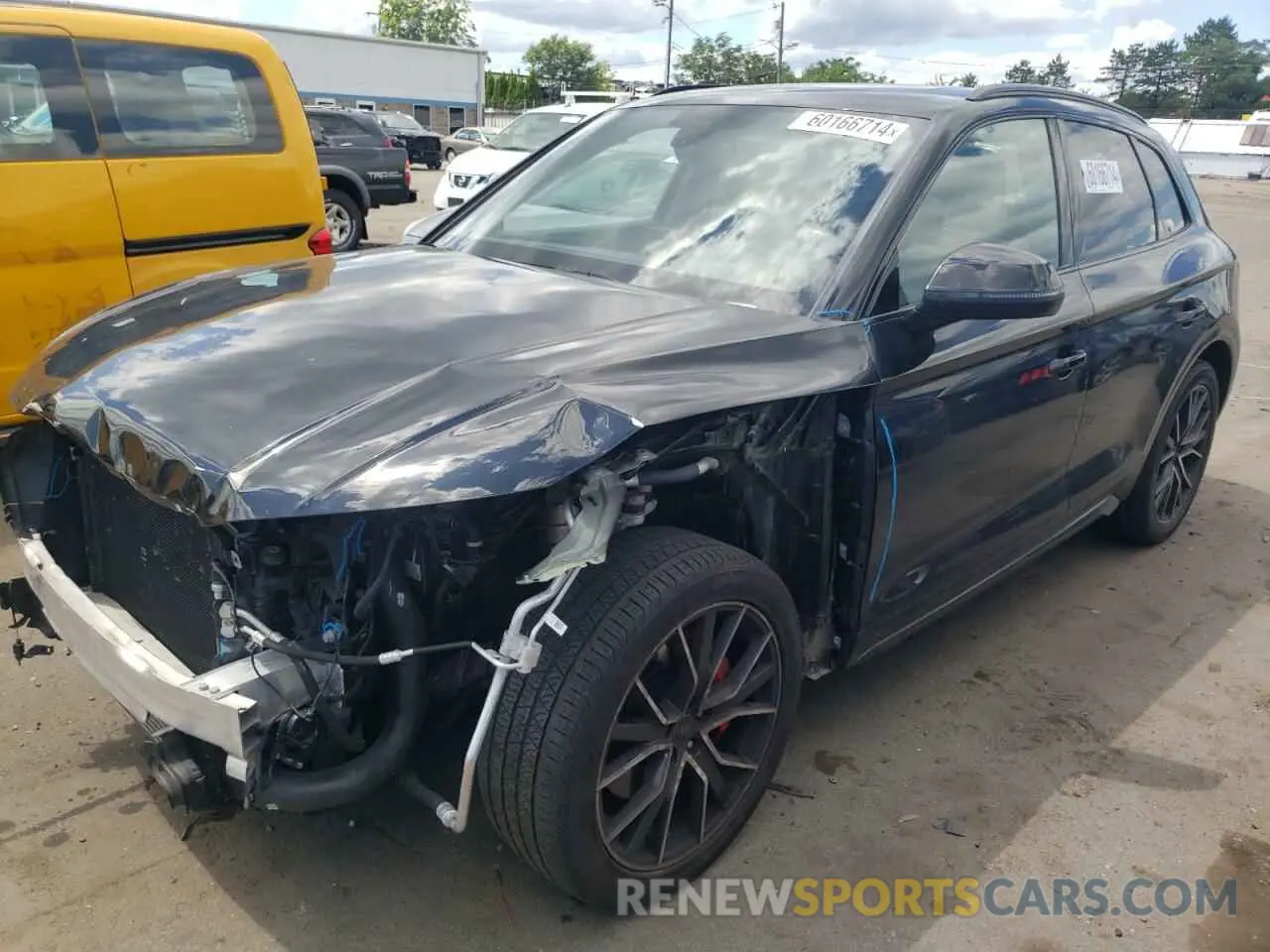 1 Photograph of a damaged car WA1C4AFY1N2030814 AUDI SQ5 2022