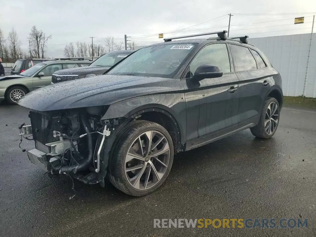 1 Photograph of a damaged car WA1B4AFY2P2135344 AUDI SQ5 2023