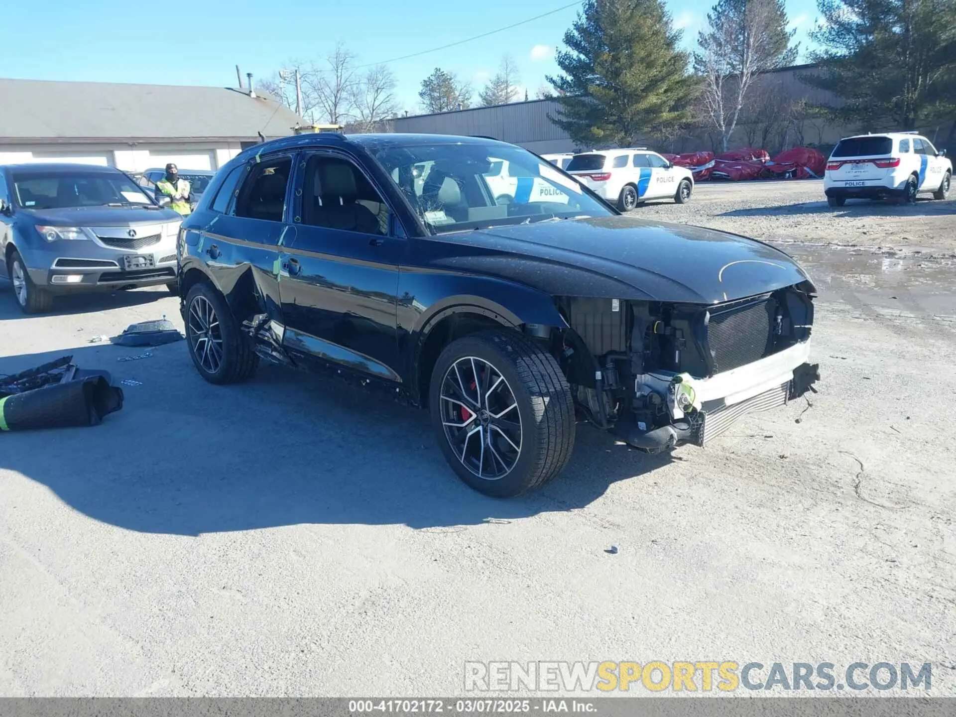 1 Photograph of a damaged car WA1B4AFY5P2037814 AUDI SQ5 2023