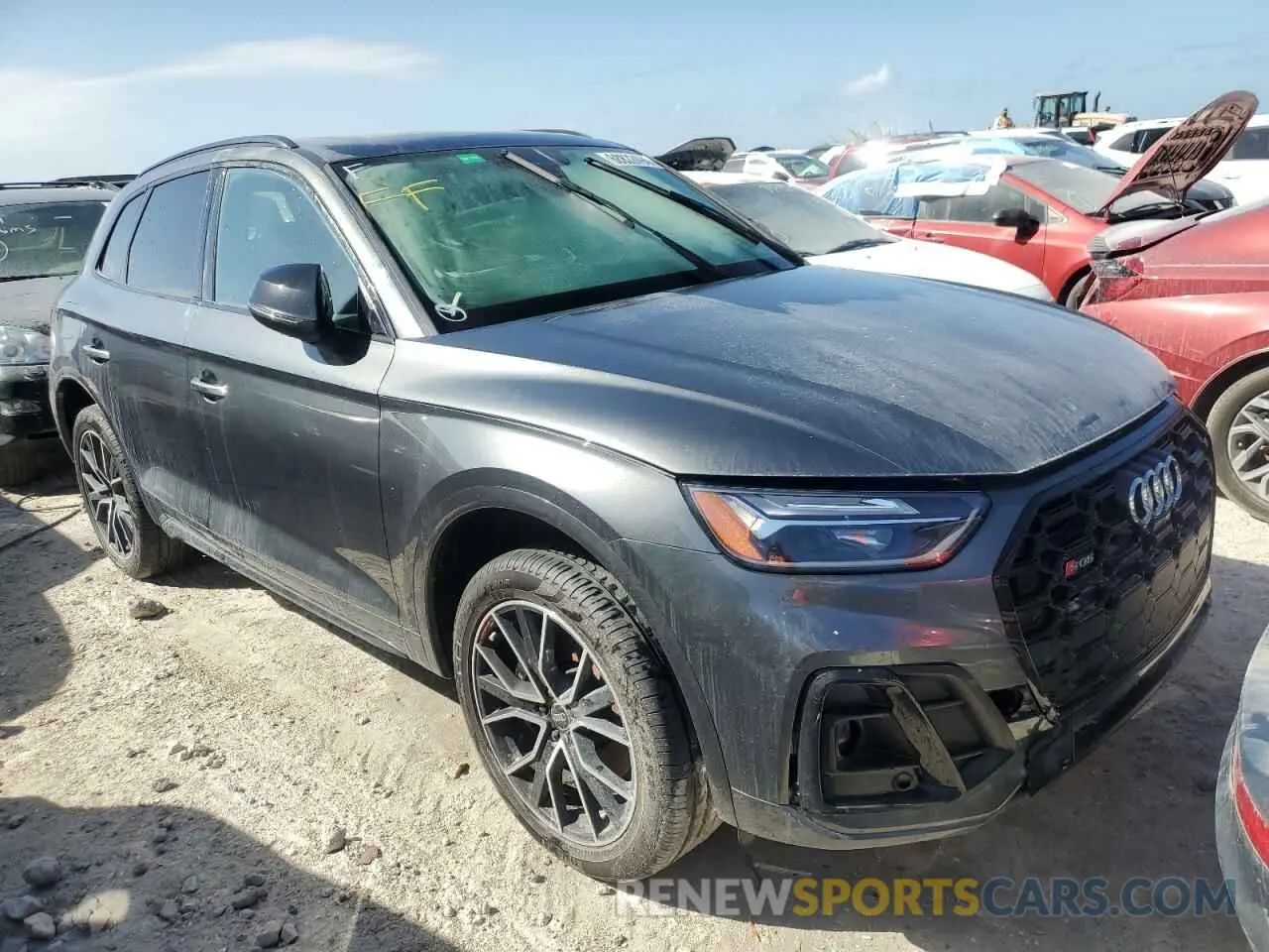 4 Photograph of a damaged car WA1B4AFY6P2081837 AUDI SQ5 2023