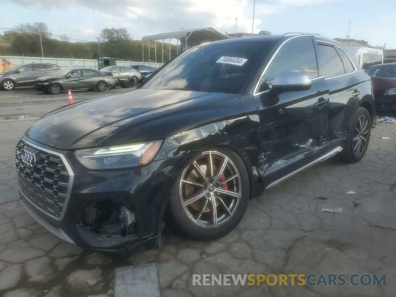 1 Photograph of a damaged car WA1B4AFY8P2020909 AUDI SQ5 2023