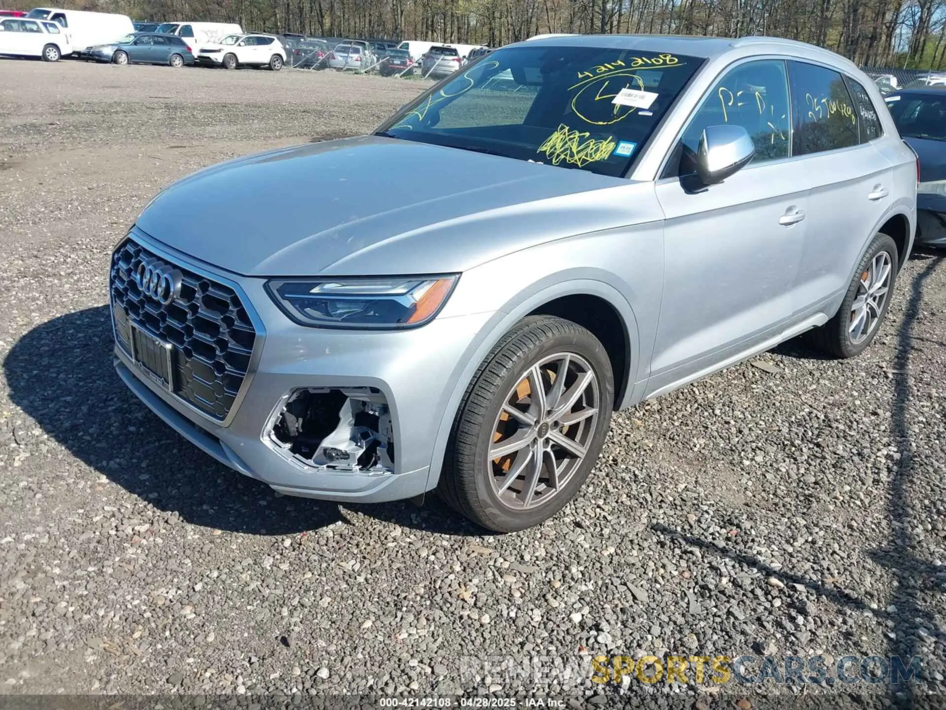 2 Photograph of a damaged car WA1A4AFYXR2128480 AUDI SQ5 2024