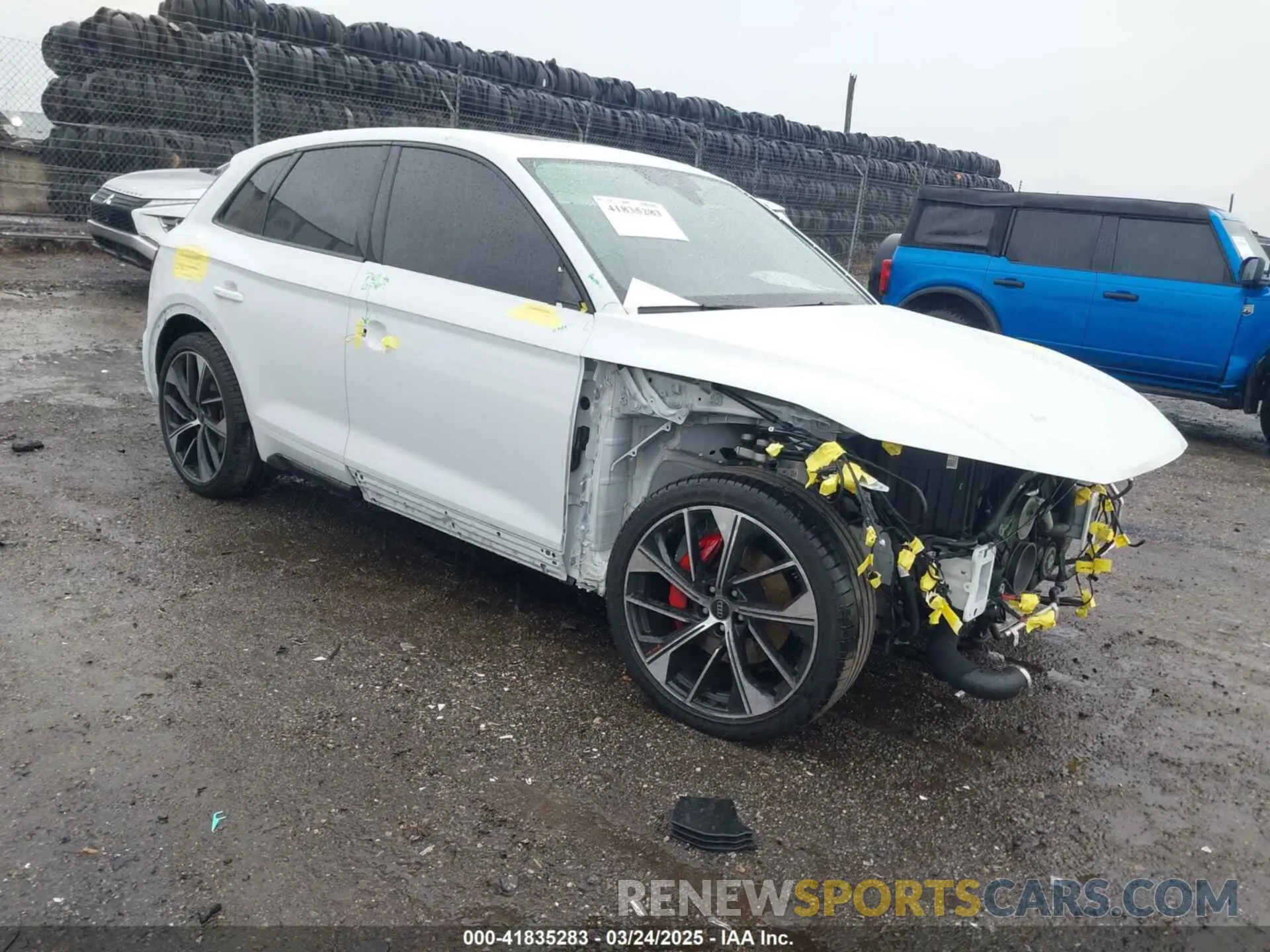 1 Photograph of a damaged car WA1B4AFY2R2016549 AUDI SQ5 2024
