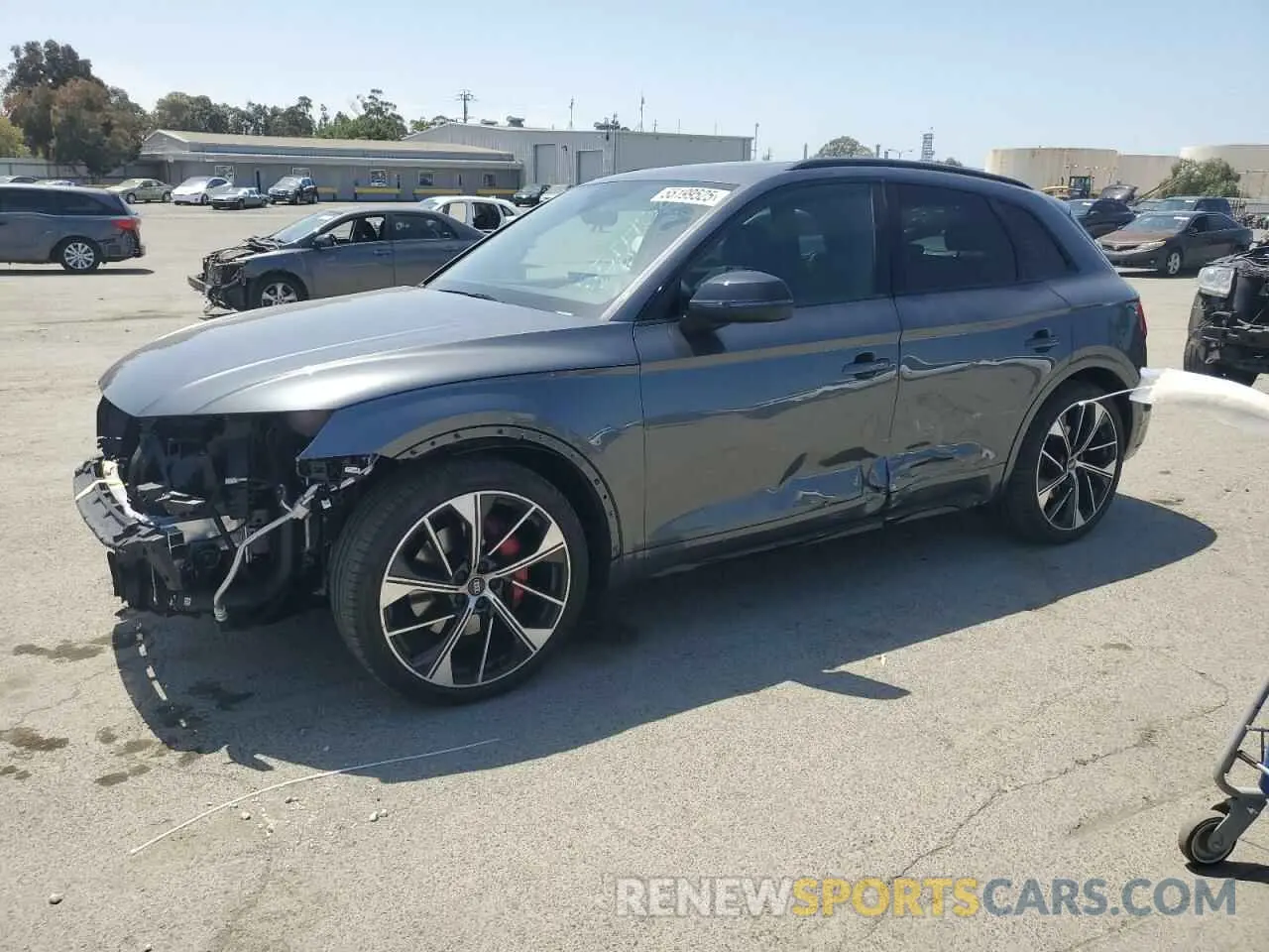 1 Photograph of a damaged car WA1B4AFY3R2057790 AUDI SQ5 2024