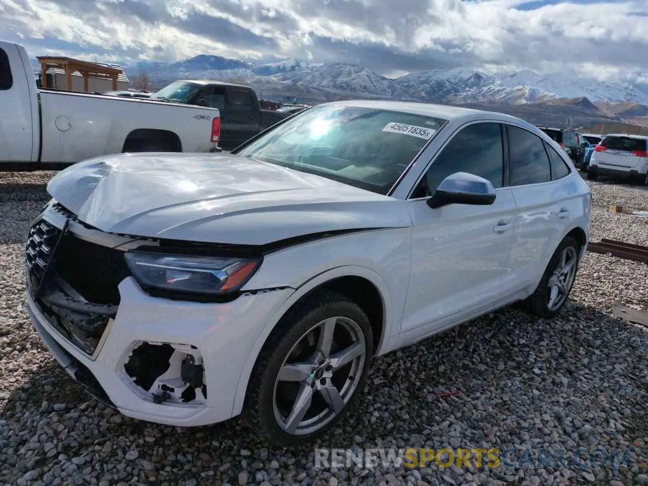 1 Photograph of a damaged car WA114AFY7M2081188 AUDI SQ5 SPORTB 2021