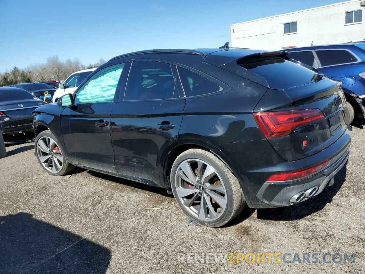 2 Photograph of a damaged car WA134AFY3N2088567 AUDI SQ5 SPORTB 2022