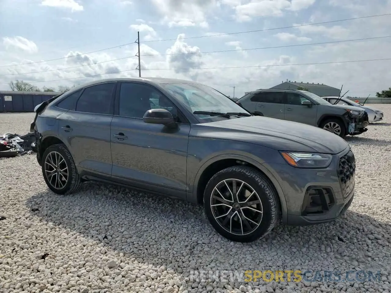 4 Photograph of a damaged car WA124AFY0P2143698 AUDI SQ5 SPORTB 2023