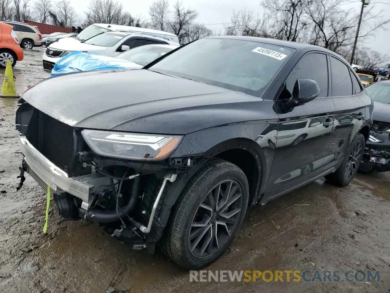 1 Photograph of a damaged car WA124AFY6P2169321 AUDI SQ5 SPORTB 2023