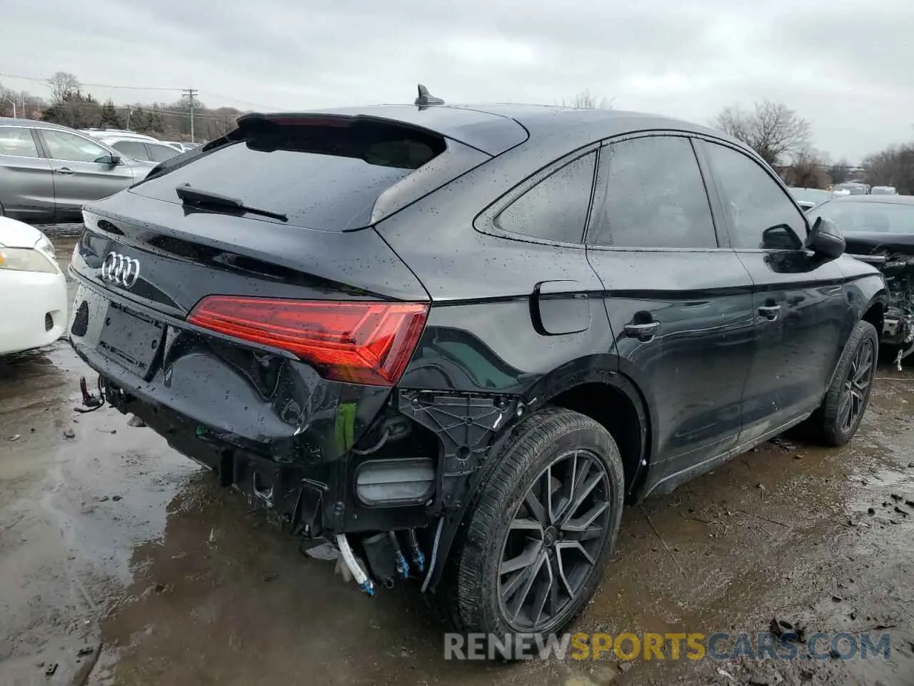 3 Photograph of a damaged car WA124AFY6P2169321 AUDI SQ5 SPORTB 2023