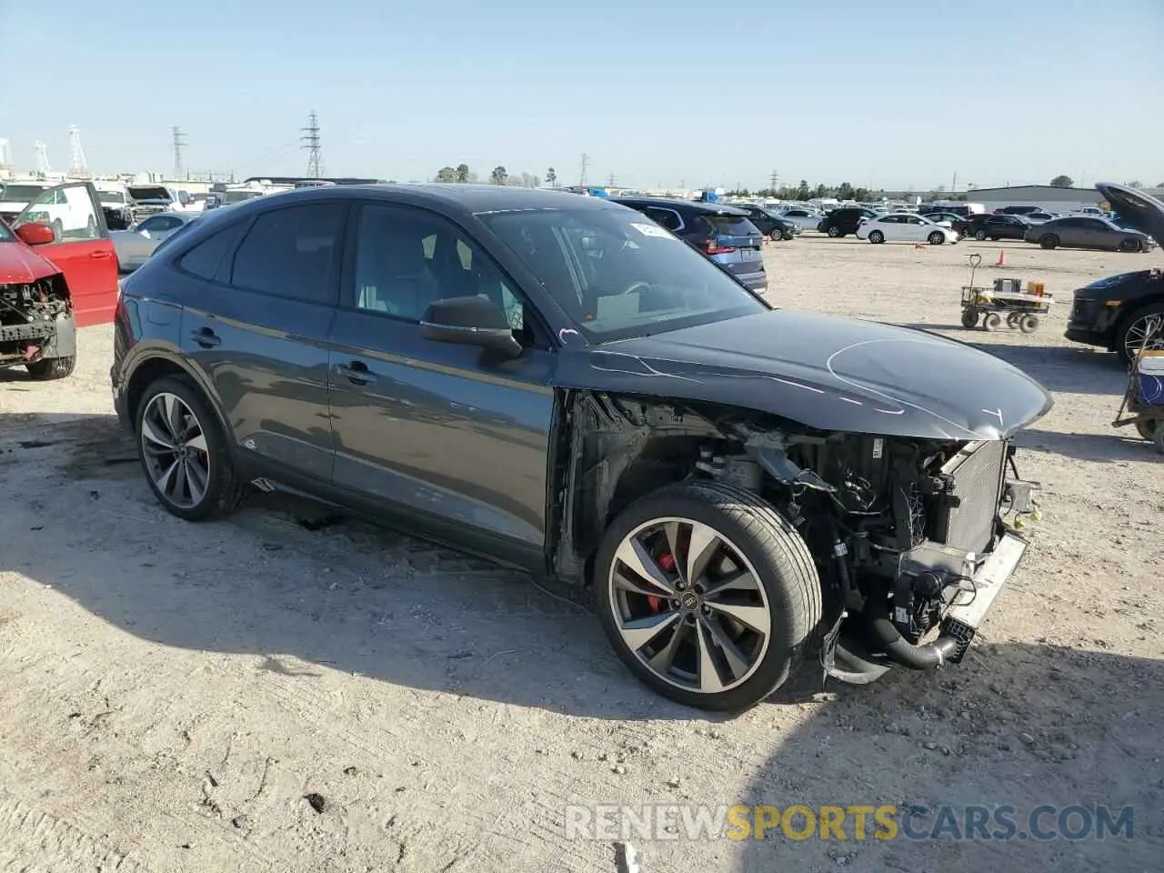 4 Photograph of a damaged car WA124AFY9P2187263 AUDI SQ5 SPORTB 2023
