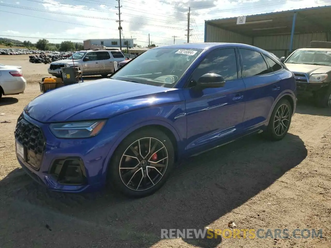 1 Photograph of a damaged car WA124AFY2R2088187 AUDI SQ5 SPORTB 2024